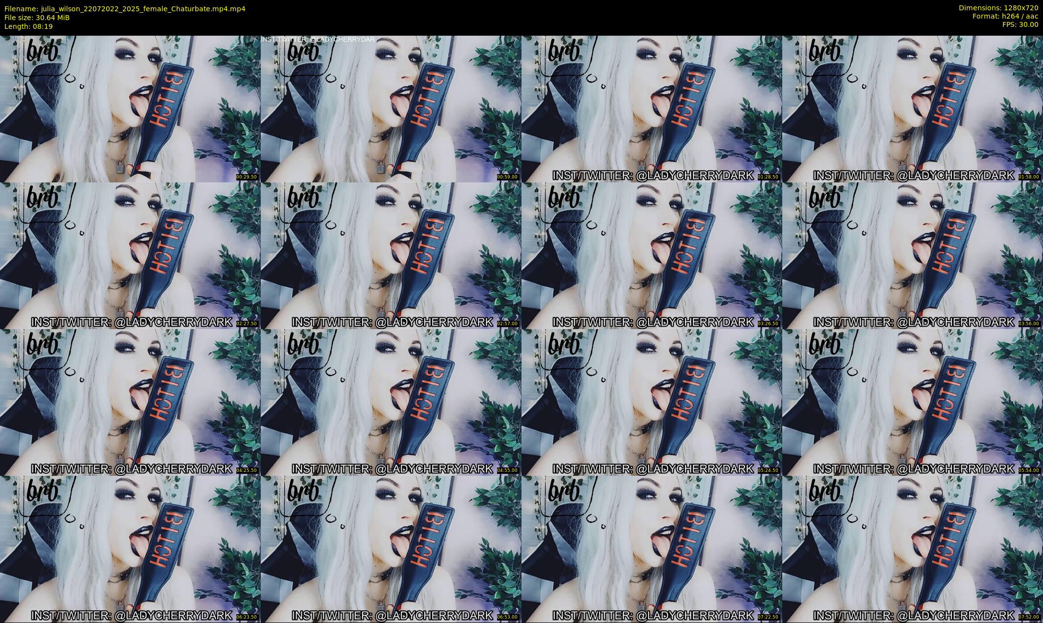 julia_wilson — 9 minute Chaturbate female cam show recording, 720p, Jul 22, 2022