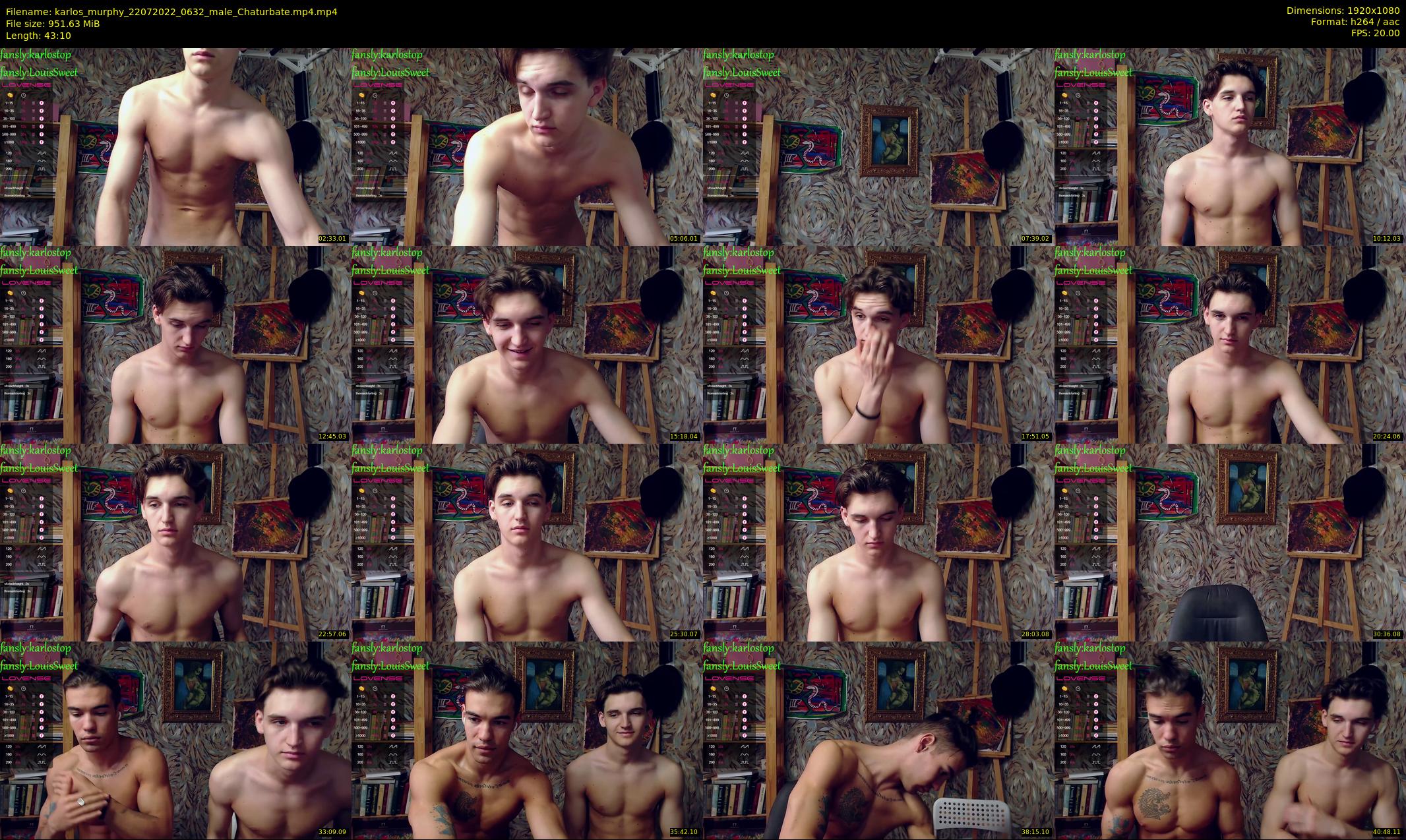 karlos_murphy — 44 minute Chaturbate male cam show recording, 1080p, Jul 22, 2022