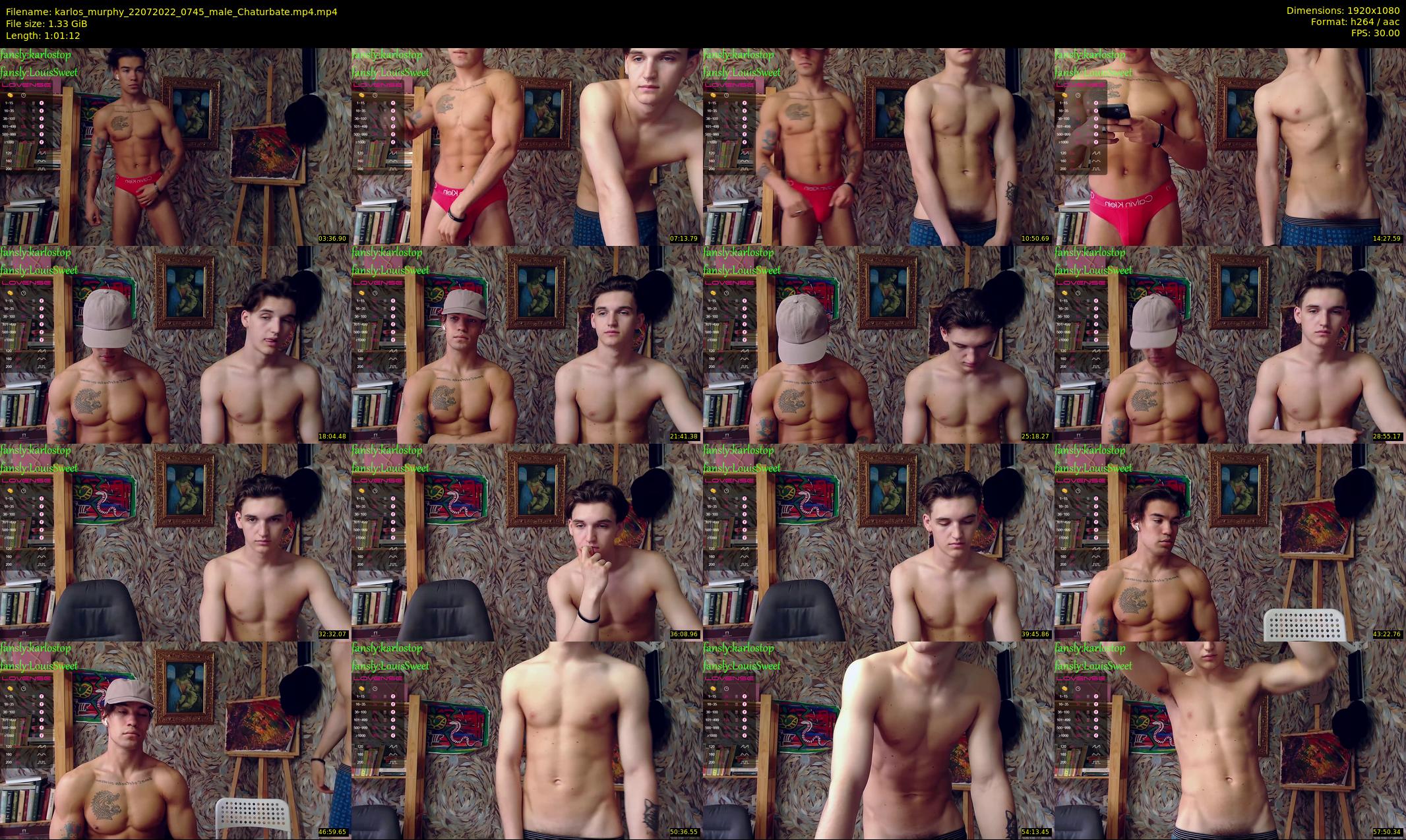 karlos_murphy — 62 minute Chaturbate male cam show recording, 1080p, Jul 22, 2022