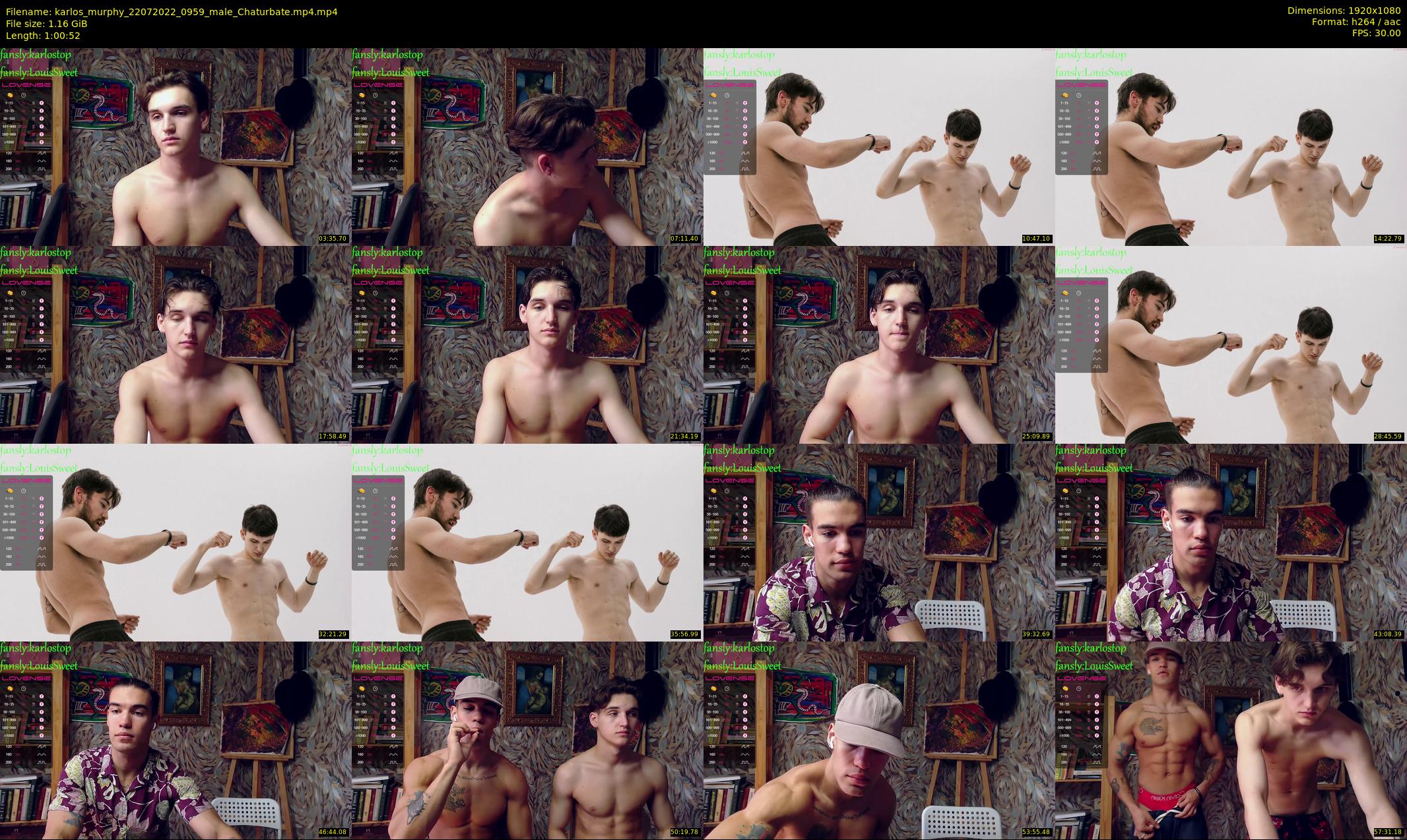 karlos_murphy — 61 minute Chaturbate male cam show recording, 1080p, Jul 22, 2022