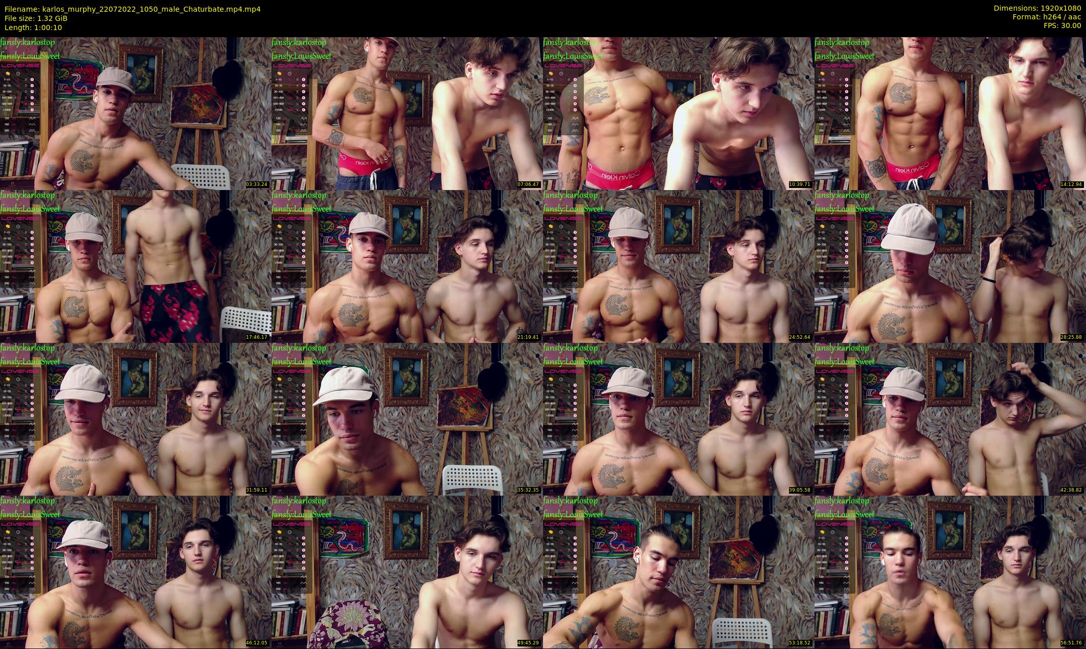 karlos_murphy — 61 minute Chaturbate male cam show recording, 1080p, Jul 22, 2022