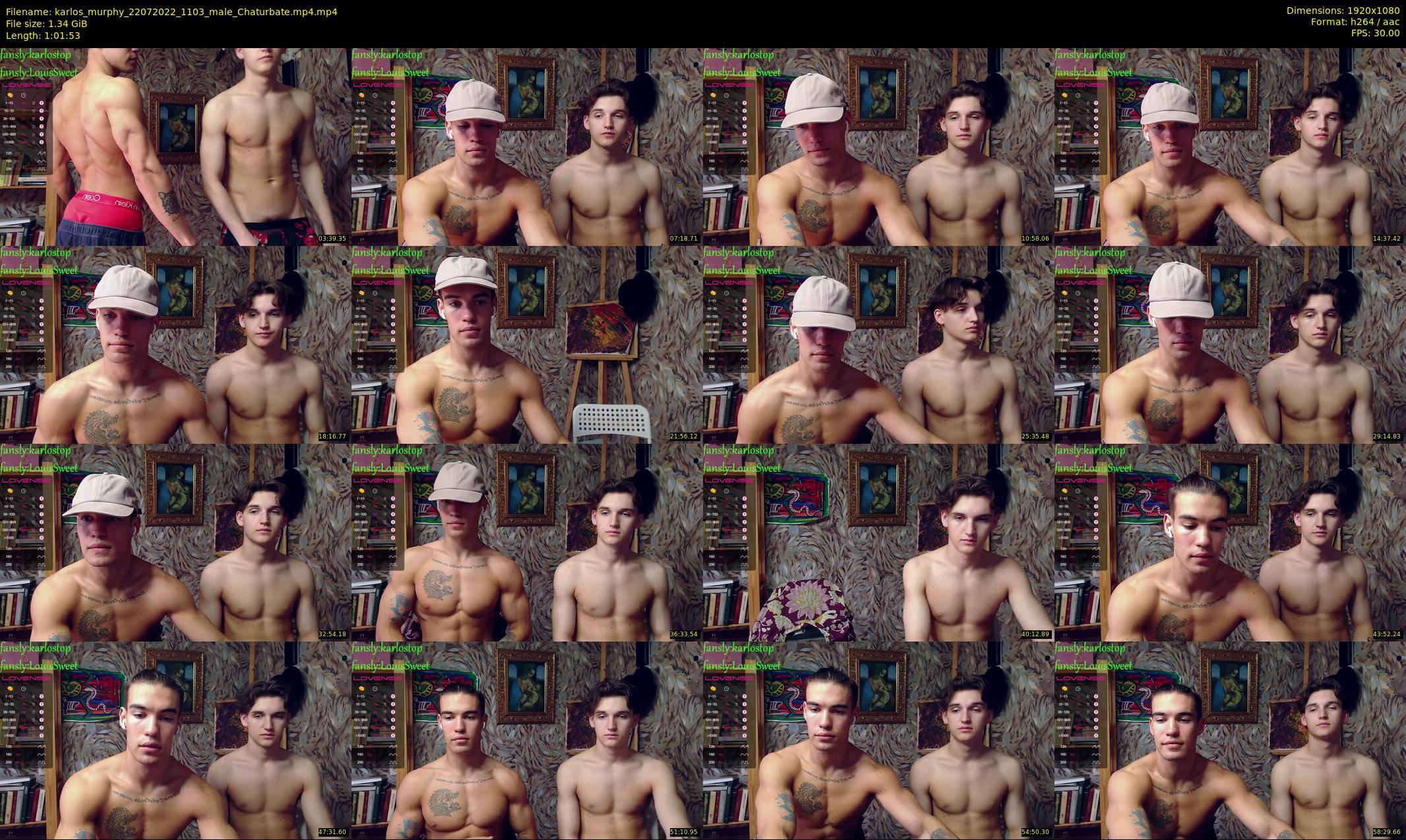 karlos_murphy — 62 minute Chaturbate male cam show recording, 1080p, Jul 22, 2022