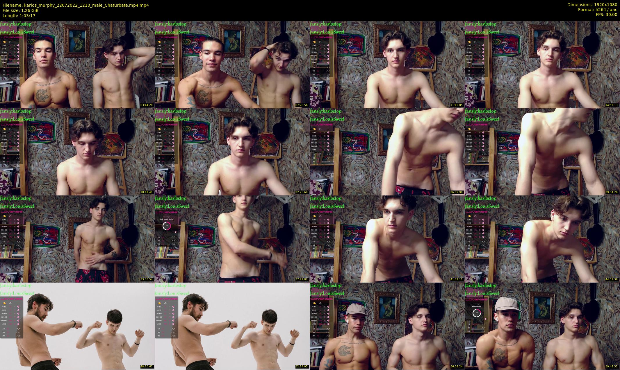 karlos_murphy — 64 minute Chaturbate male cam show recording, 1080p, Jul 22, 2022