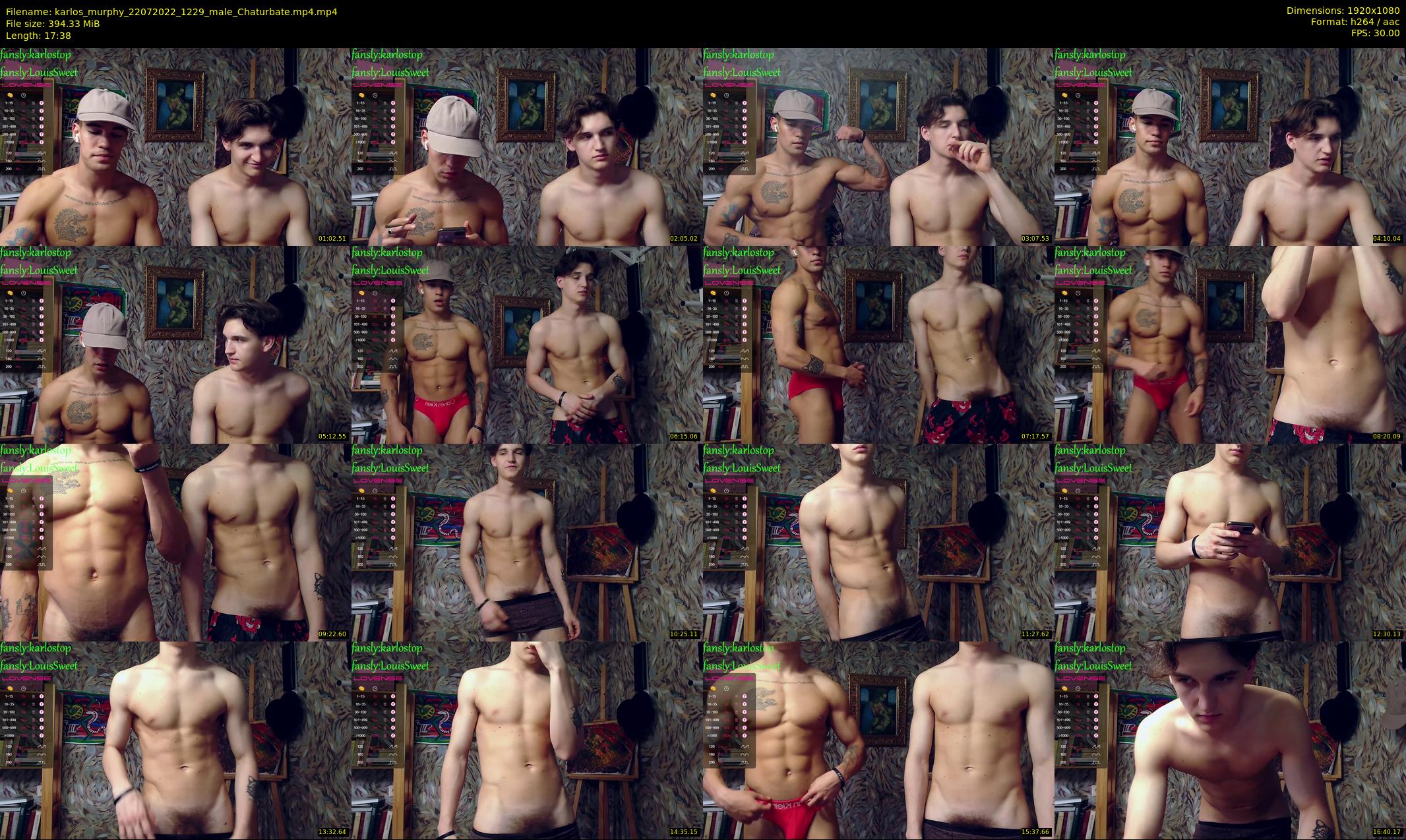karlos_murphy — 18 minute Chaturbate male cam show recording, 1080p, Jul 22, 2022