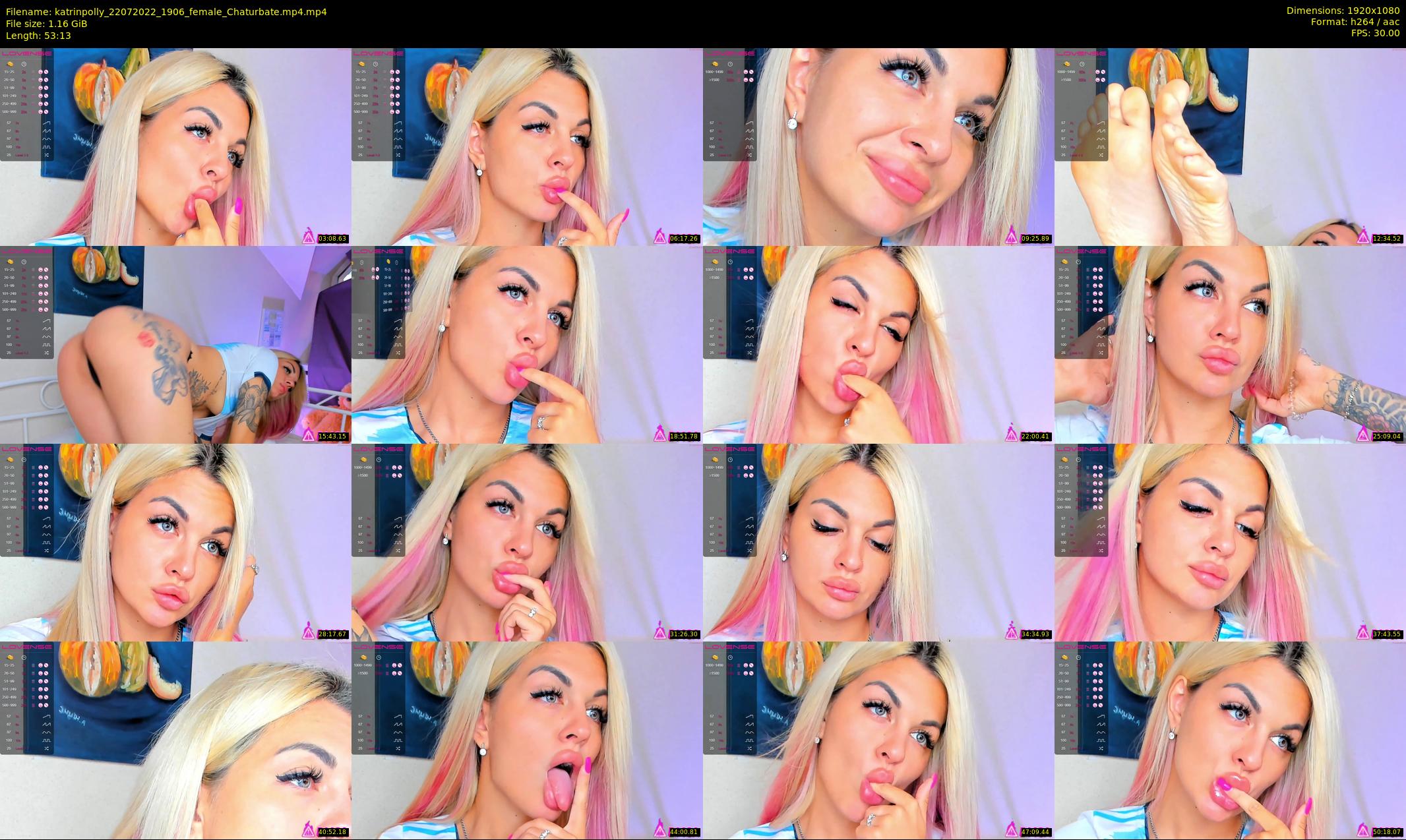 katrinpolly — 54 minute Chaturbate couple cam show recording, 1080p, Jul 22, 2022