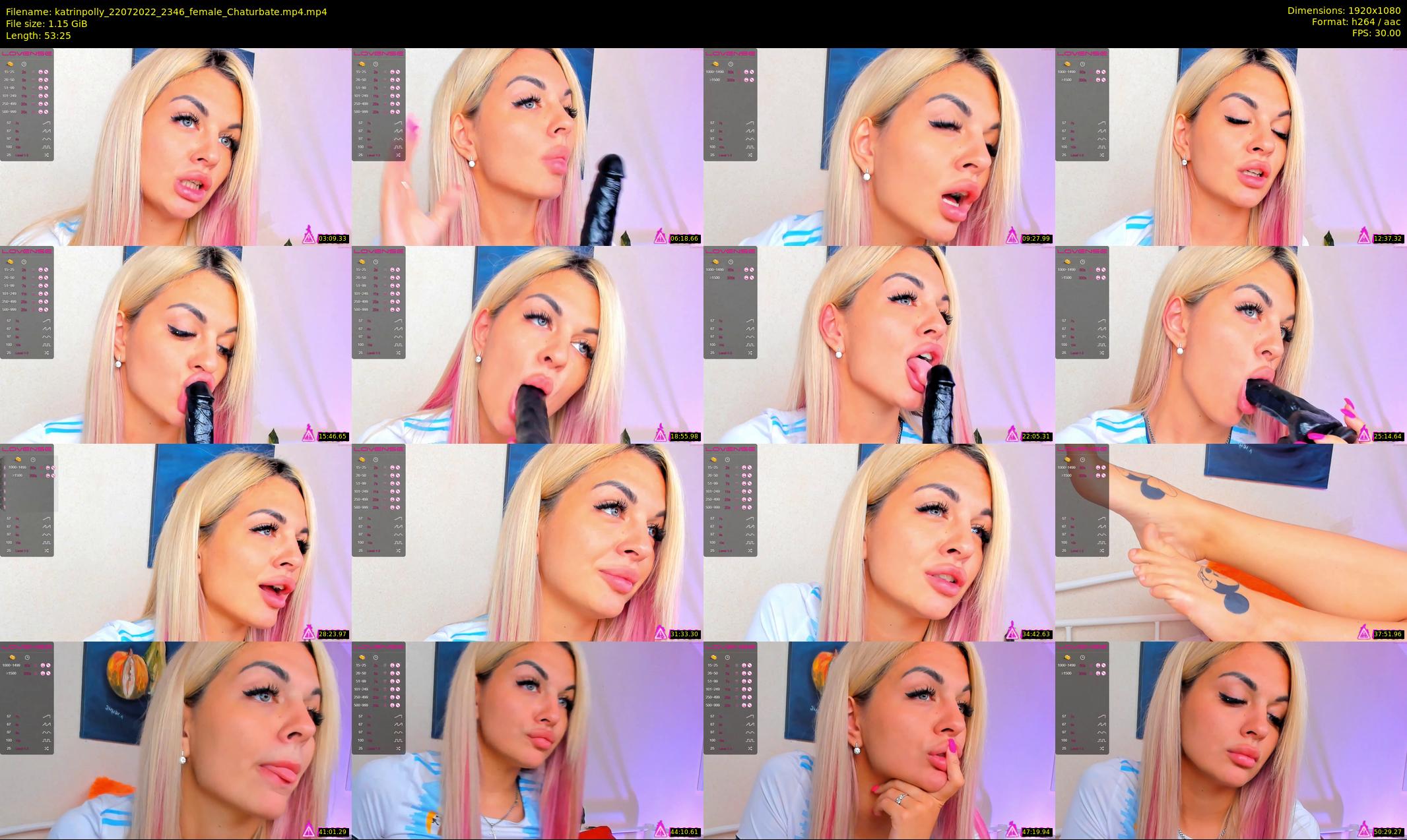 katrinpolly — 54 minute Chaturbate couple cam show recording, 1080p, Jul 22, 2022