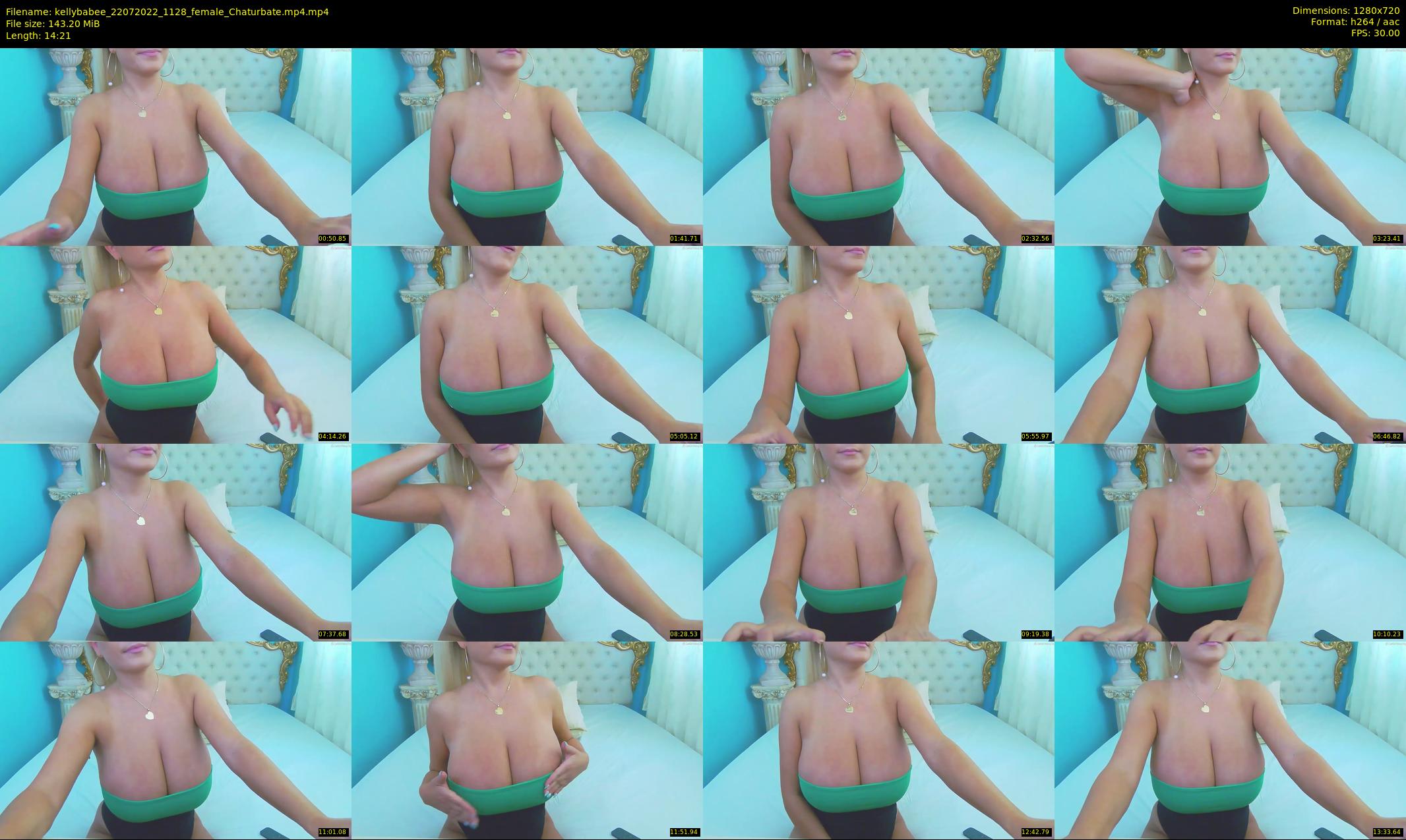 kellybabee — 15 minute Chaturbate female cam show recording, 720p, Jul 22, 2022