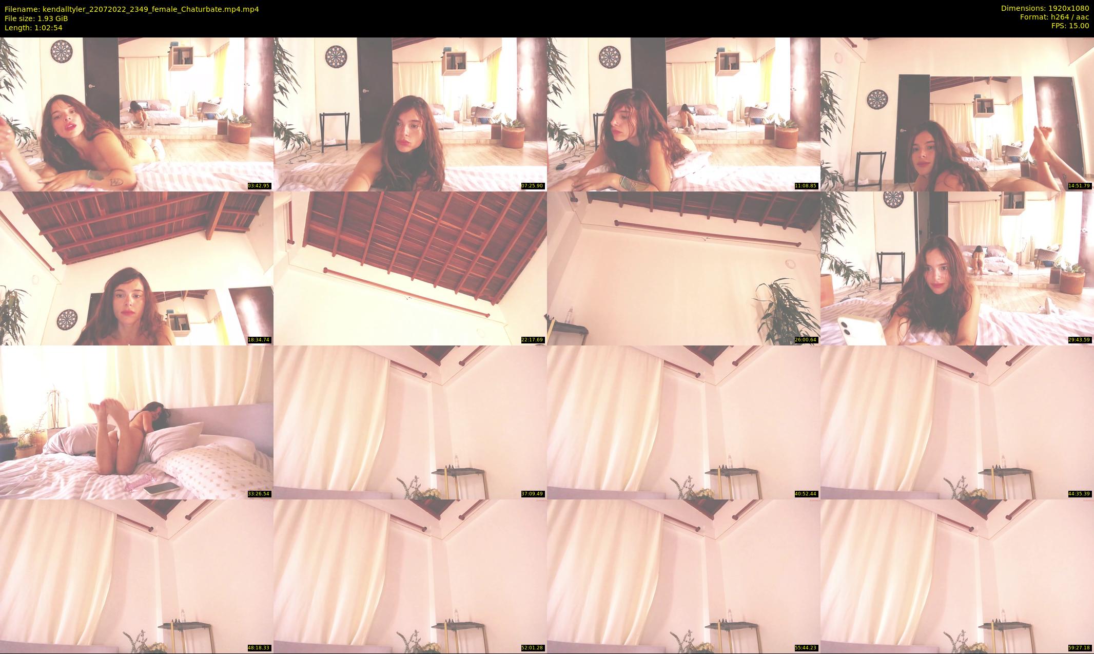 kendalltyler — 63 minute Chaturbate female cam show recording, 1080p, Jul 22, 2022