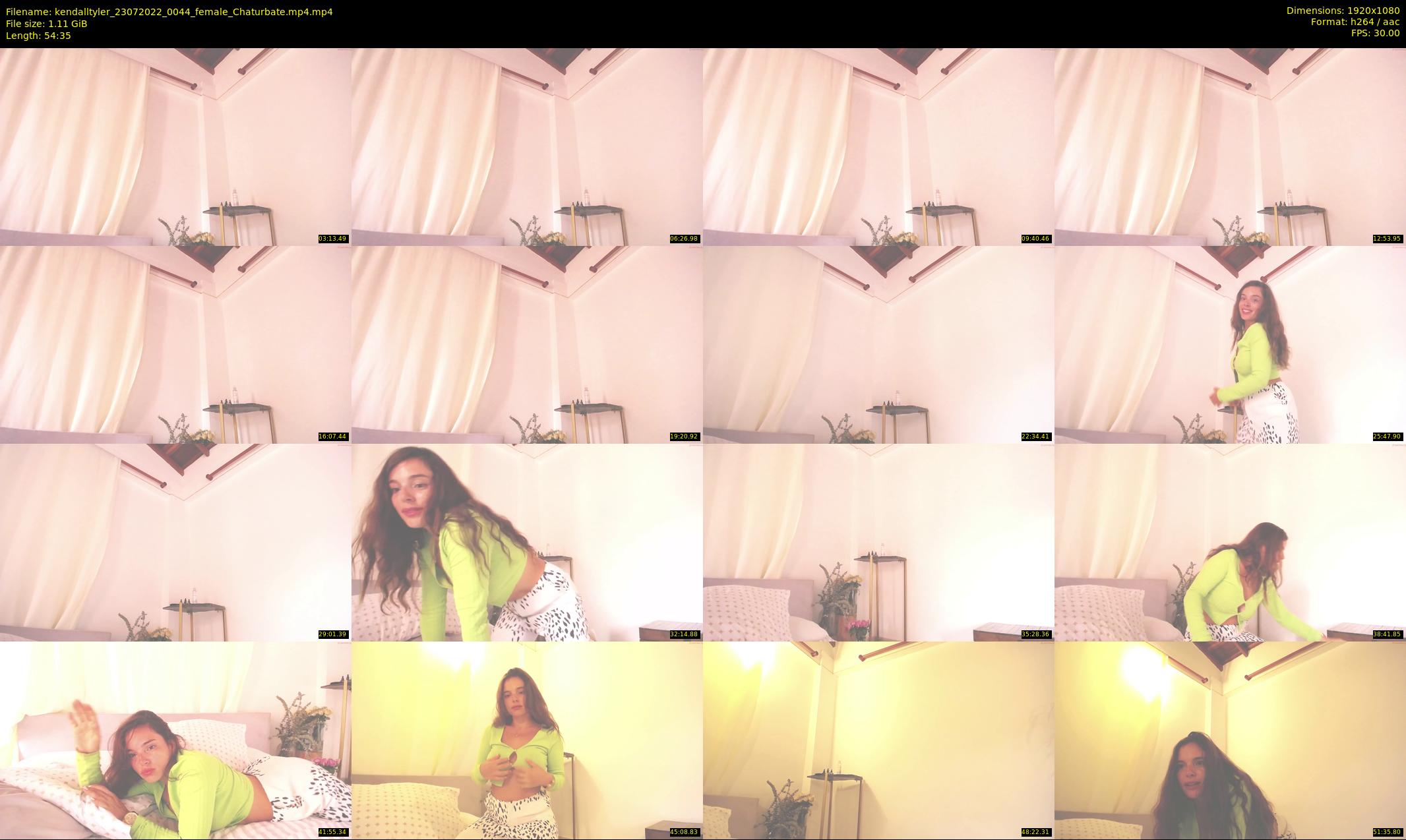 kendalltyler — 55 minute Chaturbate female cam show recording, 1080p, Jul 23, 2022