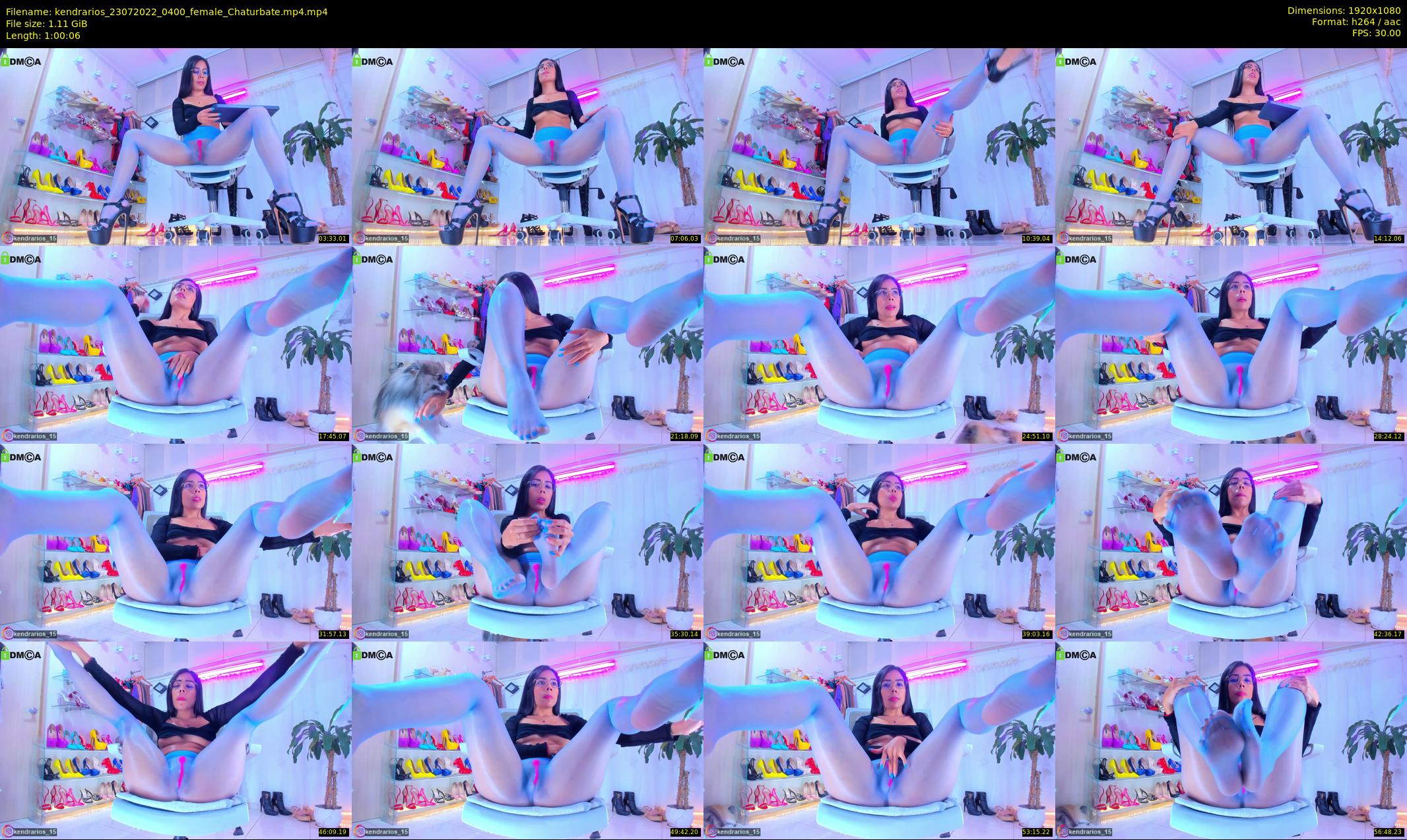 kendrarios — 61 minute Chaturbate female cam show recording, 1080p, Jul 23, 2022