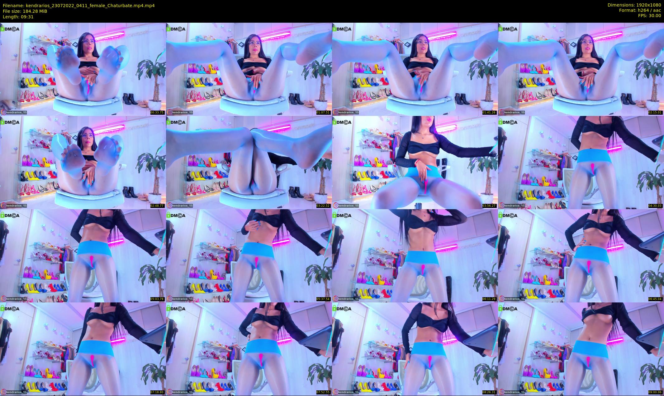 kendrarios — 10 minute Chaturbate female cam show recording, 1080p, Jul 23, 2022