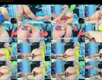 kkole17 — 58 minute Chaturbate female cam show recording, 1080p, Jul 22, 2022