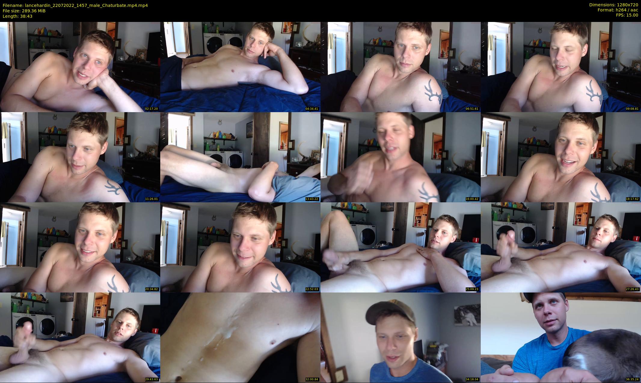 lancehardin — 39 minute Chaturbate male cam show recording, 720p, Jul 22, 2022