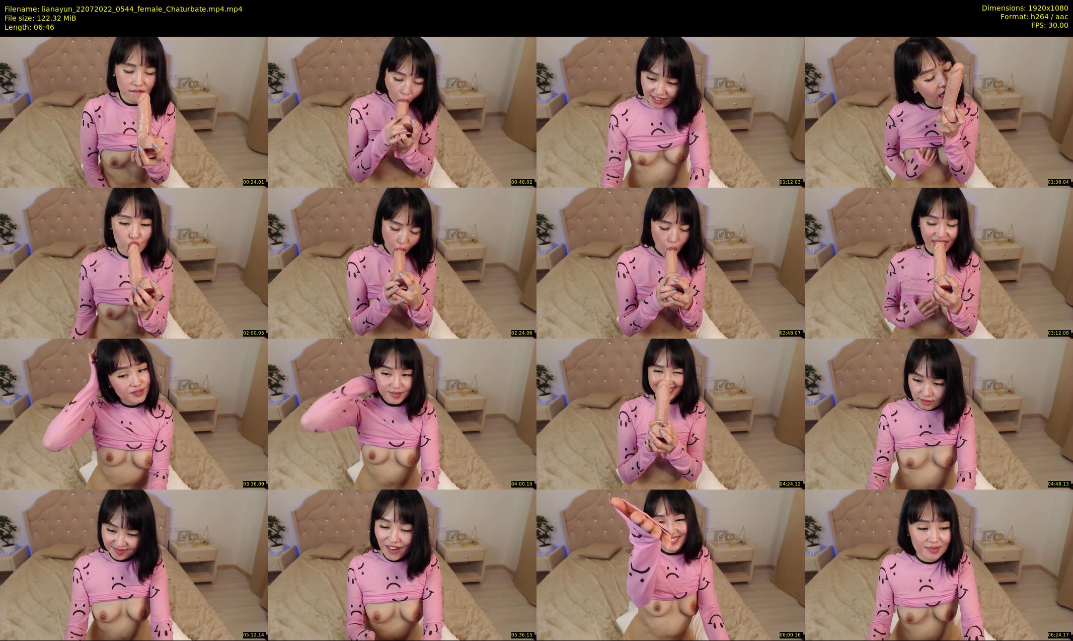 lianayun — 7 minute Chaturbate female cam show recording, 1080p, Jul 22, 2022