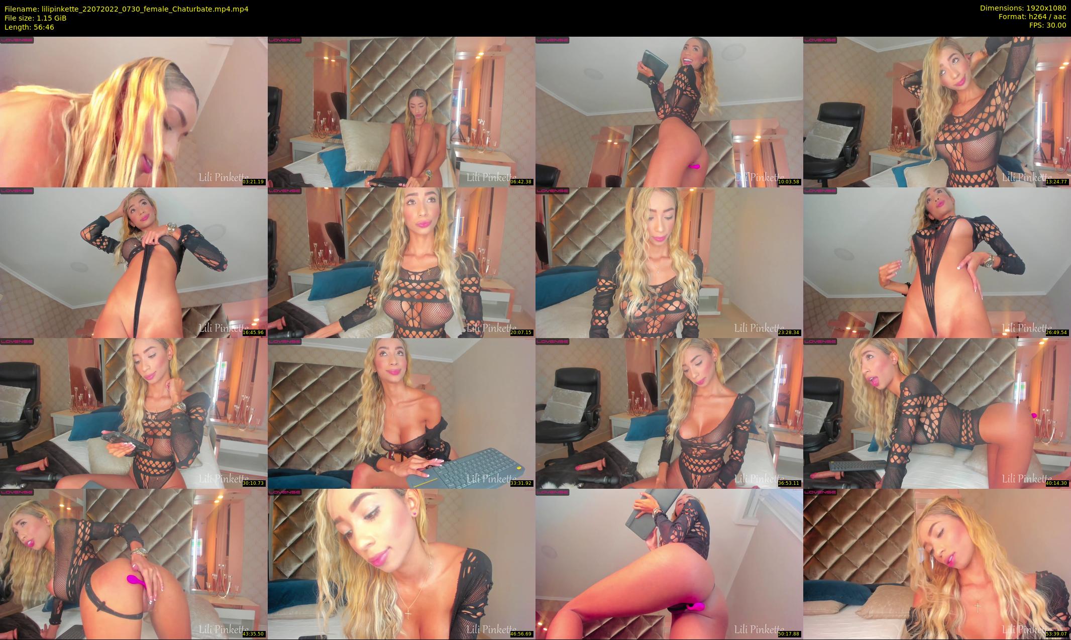lilipinkette — 57 minute Chaturbate female cam show recording, 1080p, Jul 22, 2022