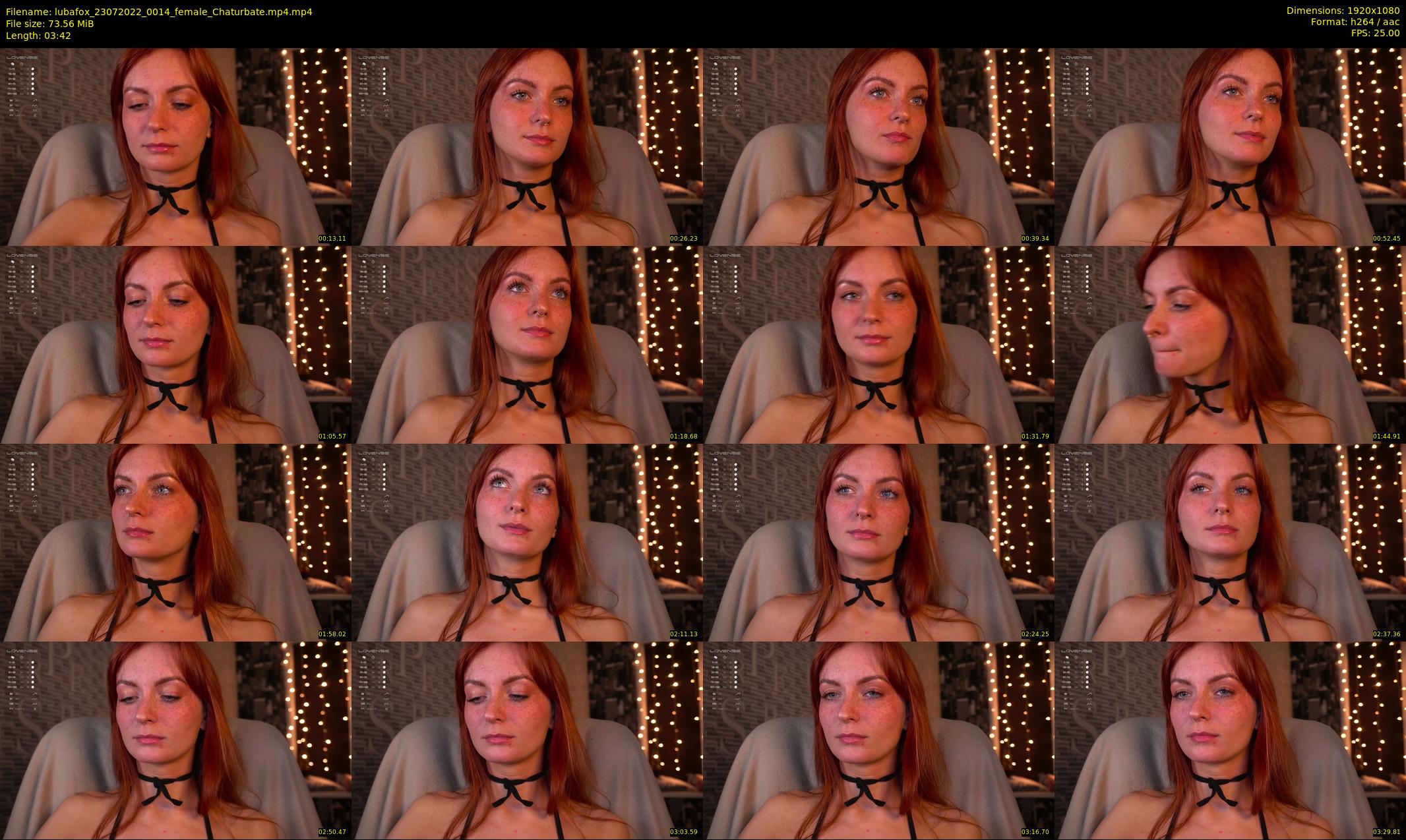 lubafox — 4 minute Chaturbate female cam show recording, 1080p, Jul 23, 2022