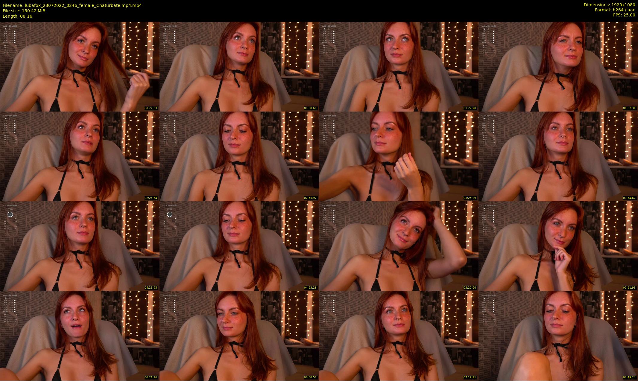 lubafox — 9 minute Chaturbate female cam show recording, 1080p, Jul 23, 2022