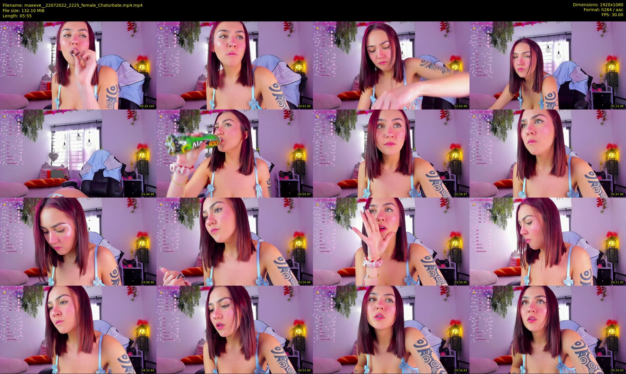 maeeve_ — 6 minute Chaturbate female cam show recording, 1080p, Jul 22, 2022