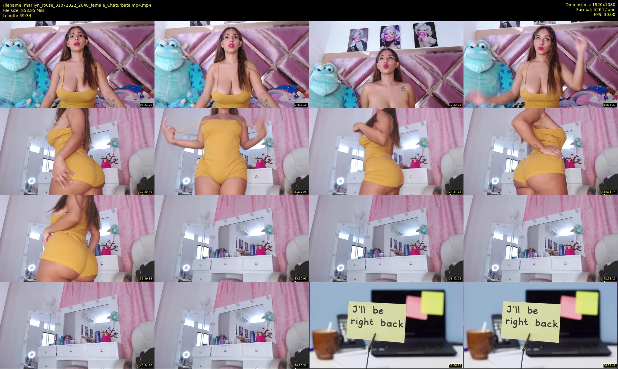 marilyn_rouse — 60 minute Chaturbate female cam show recording, 1080p, Jul 1, 2022