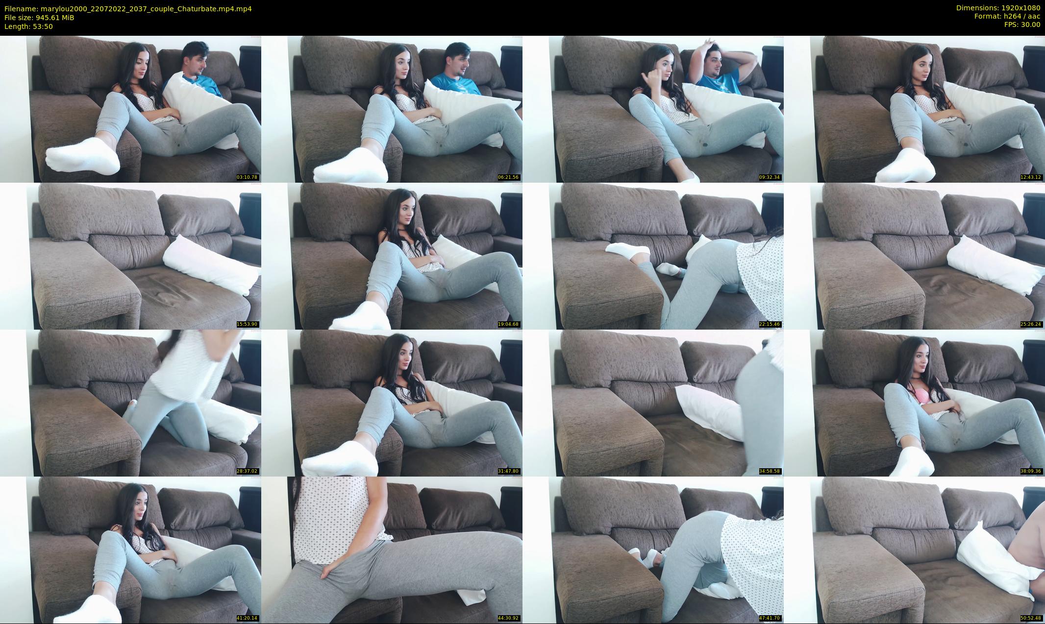 marylou2000 — 54 minute Chaturbate couple cam show recording, 1080p, Jul 22, 2022
