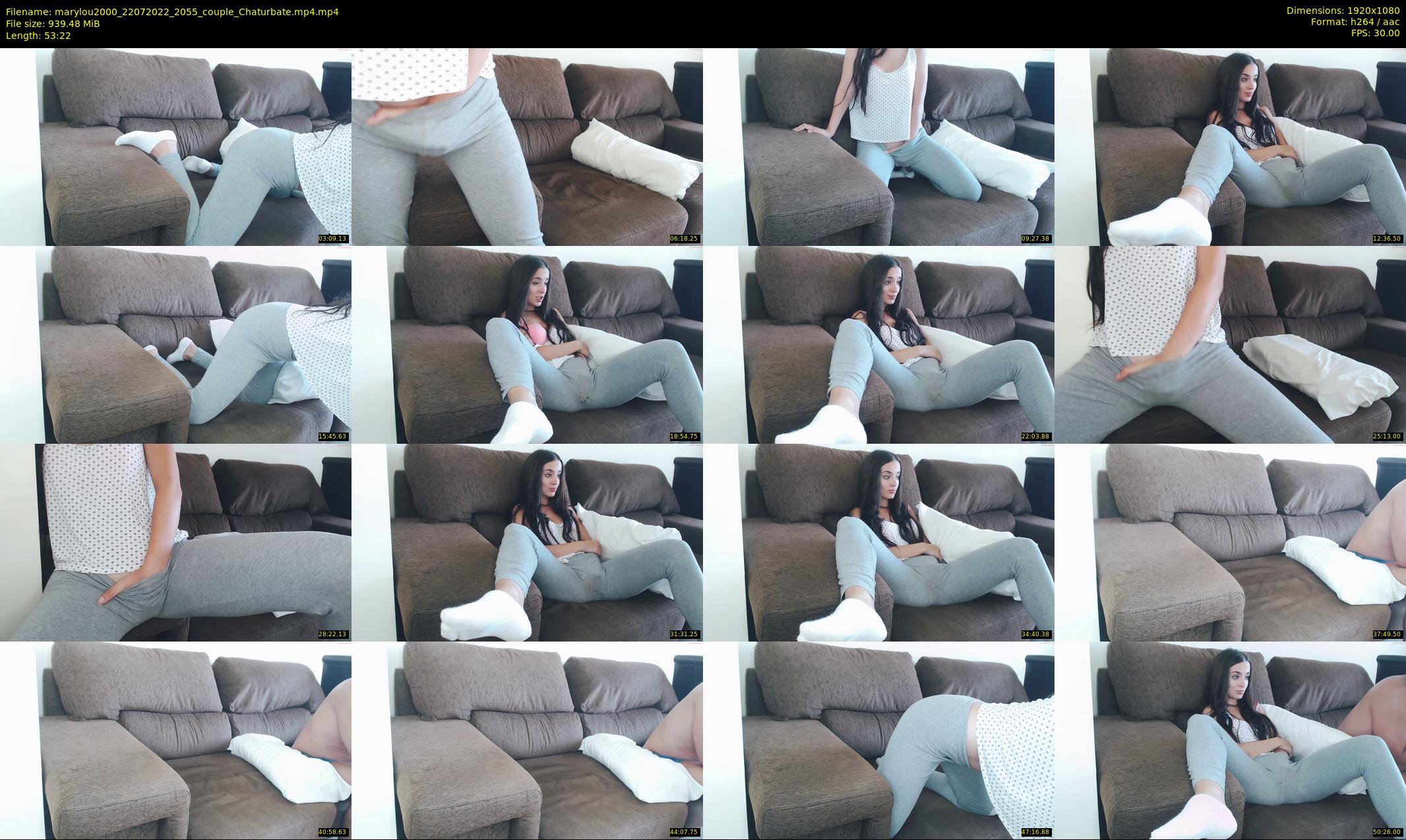 marylou2000 — 54 minute Chaturbate couple cam show recording, 1080p, Jul 22, 2022