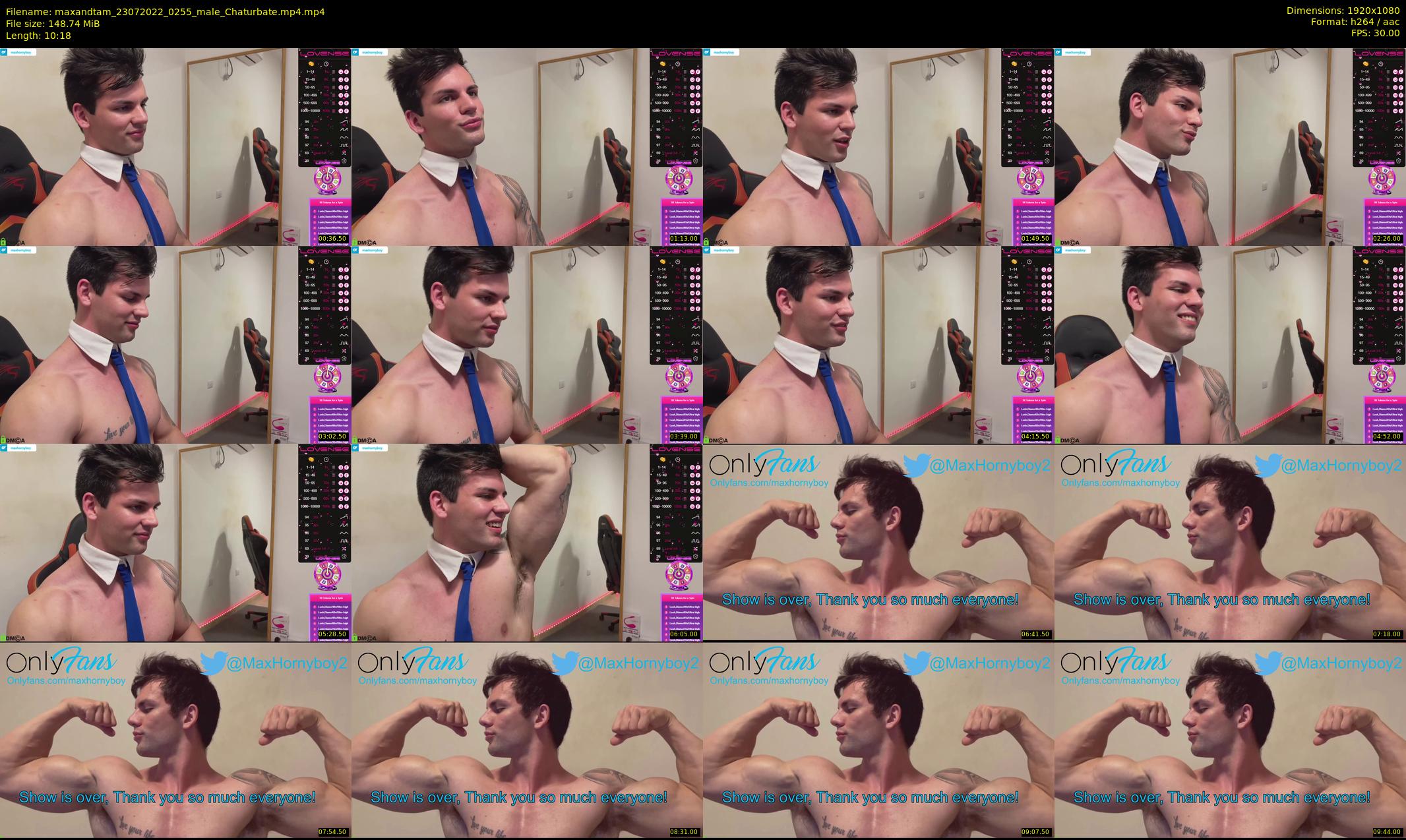 maxandtam — 11 minute Chaturbate couple cam show recording, 1080p, Jul 23, 2022