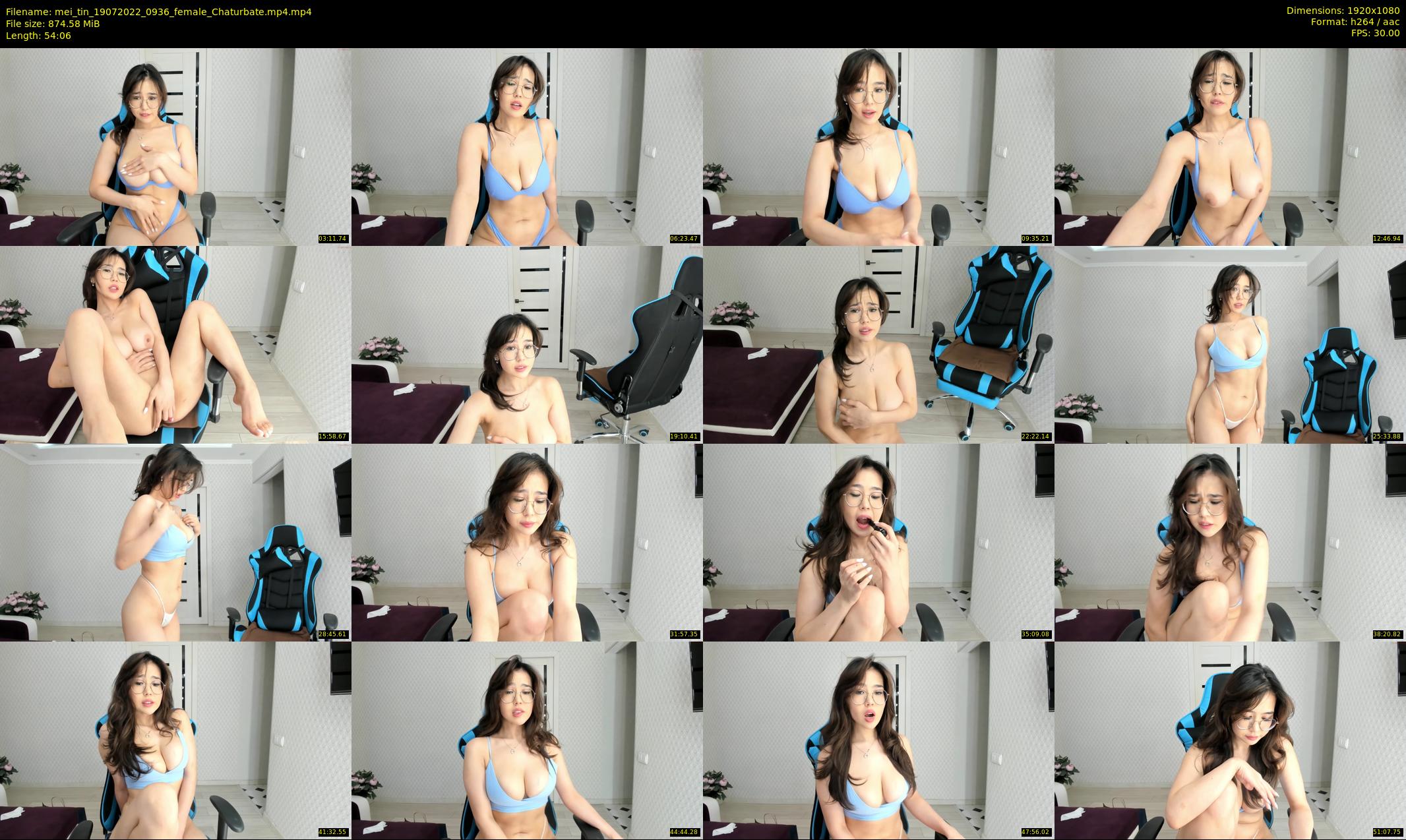 mei_tin — 55 minute Chaturbate female cam show recording, 1080p, Jul 19, 2022