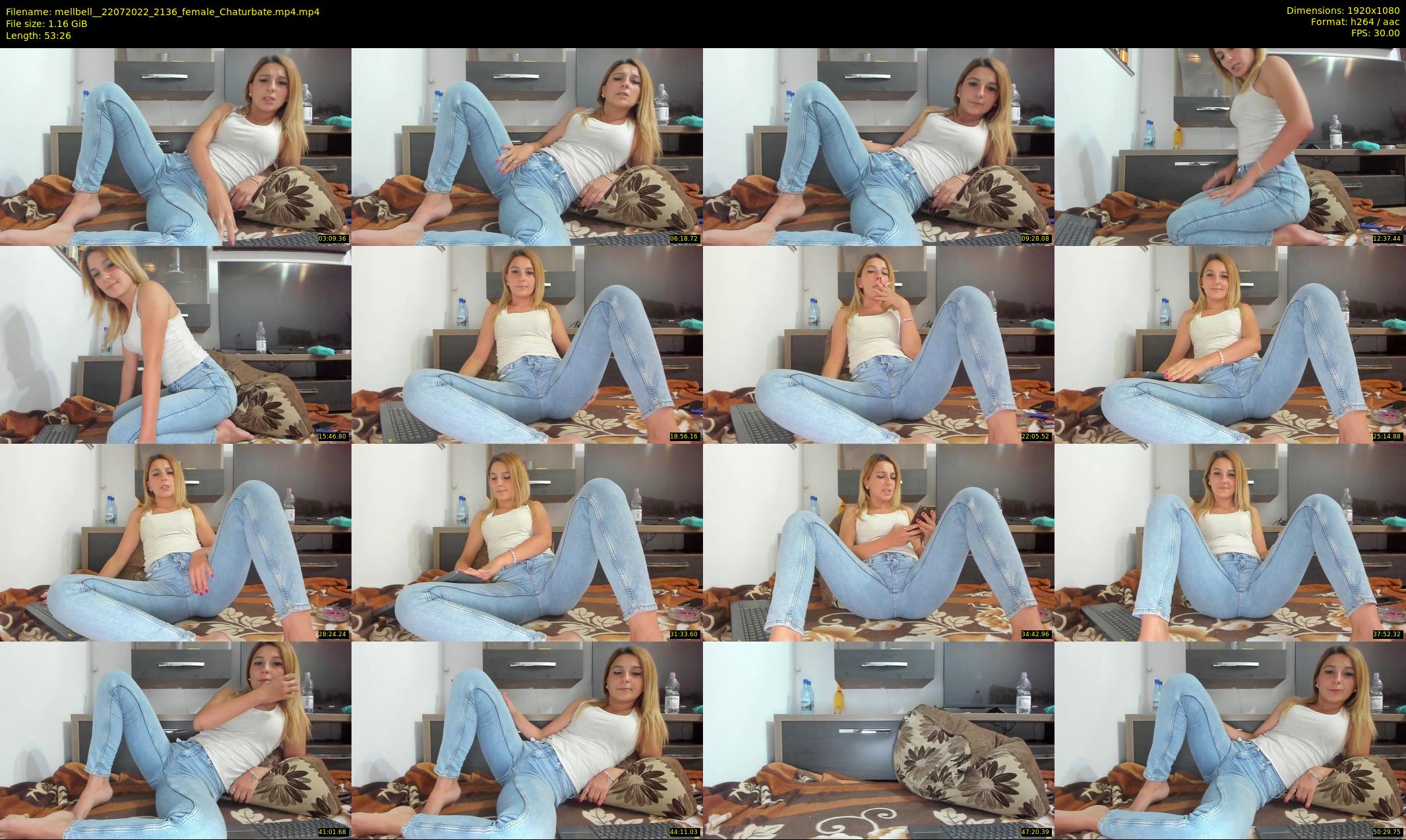 mellbell_ — 54 minute Chaturbate female cam show recording, 1080p, Jul 22, 2022