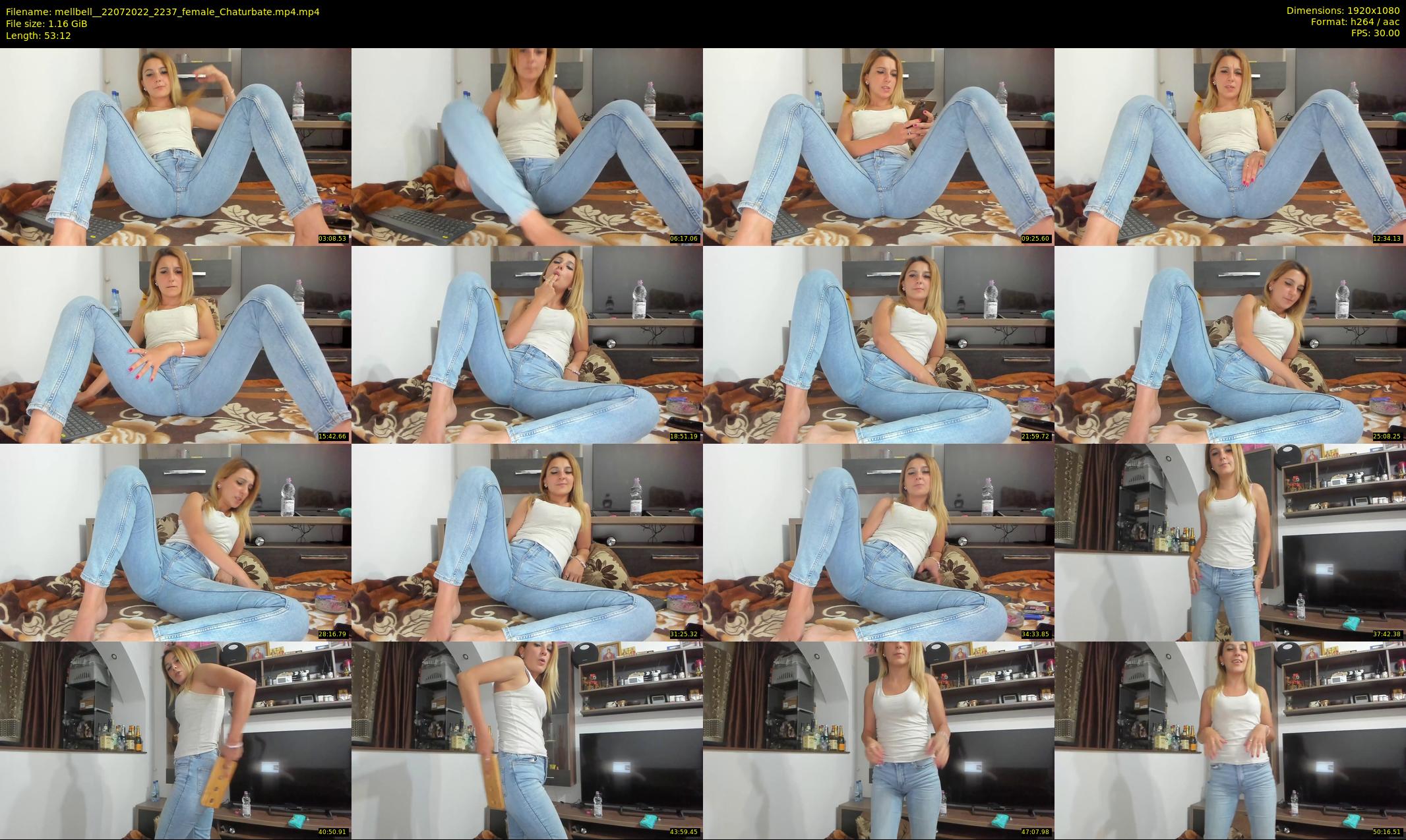 mellbell_ — 54 minute Chaturbate female cam show recording, 1080p, Jul 22, 2022