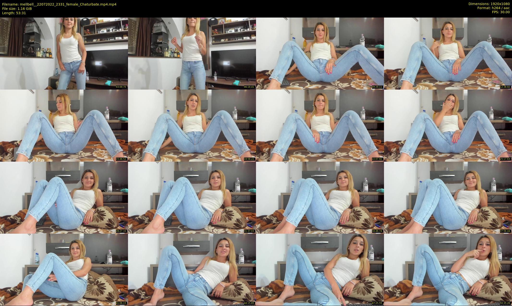 mellbell_ — 54 minute Chaturbate female cam show recording, 1080p, Jul 22, 2022