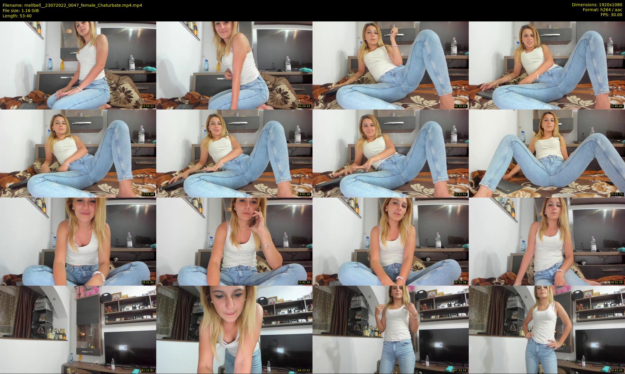 mellbell_ — 54 minute Chaturbate female cam show recording, 1080p, Jul 23, 2022