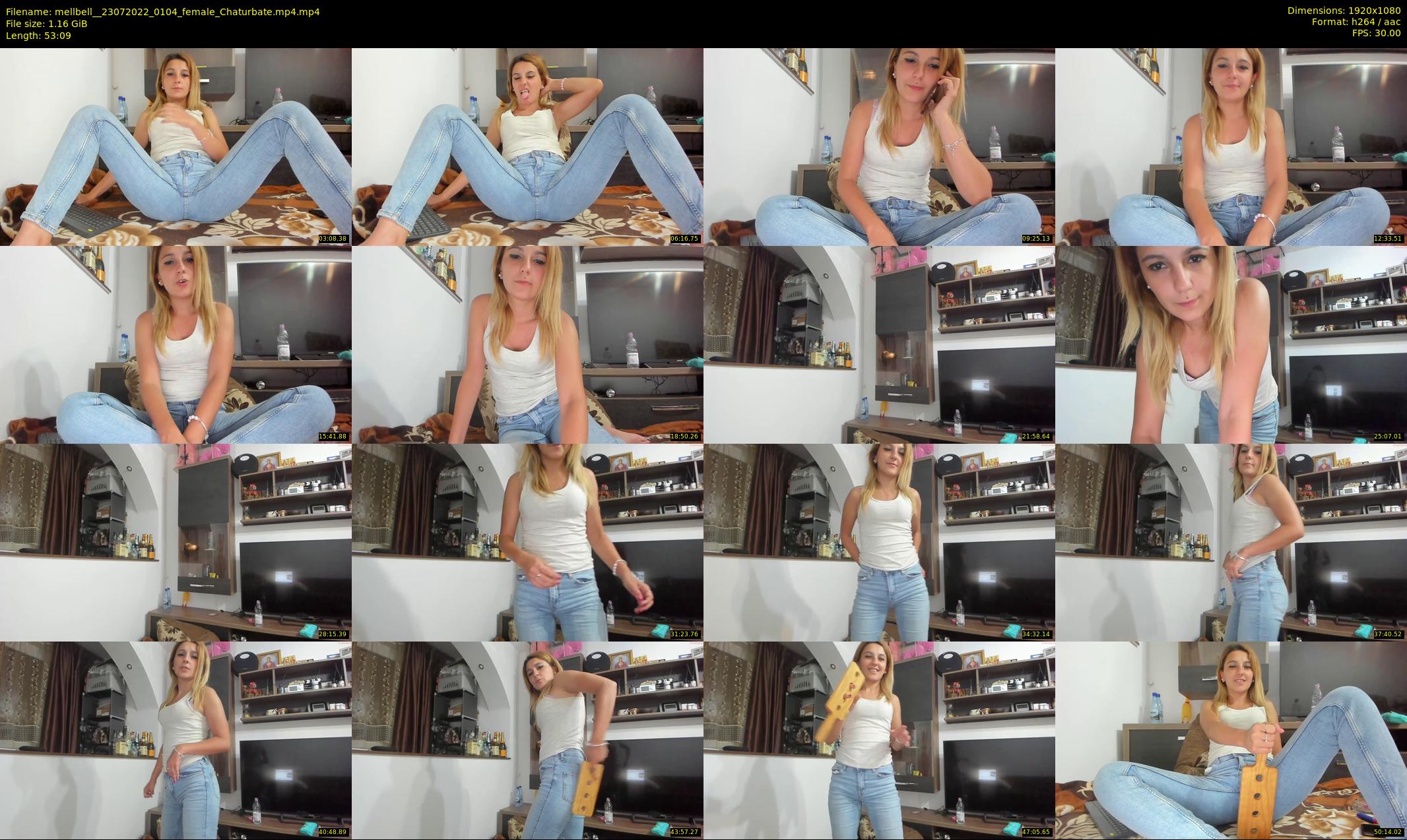 mellbell_ — 54 minute Chaturbate female cam show recording, 1080p, Jul 23, 2022