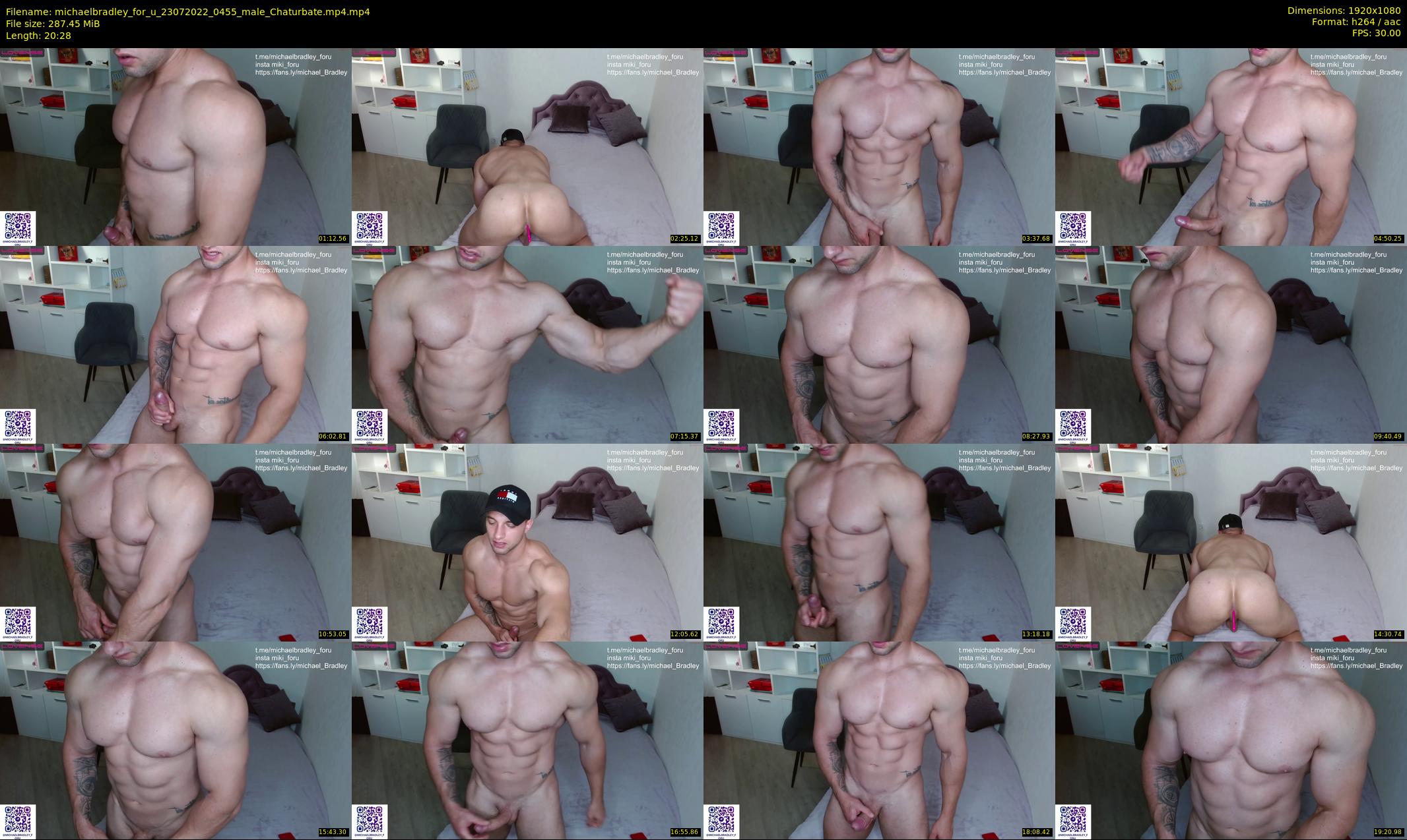 michaelbradley_for_u — 21 minute Chaturbate male cam show recording, 1080p, Jul 23, 2022
