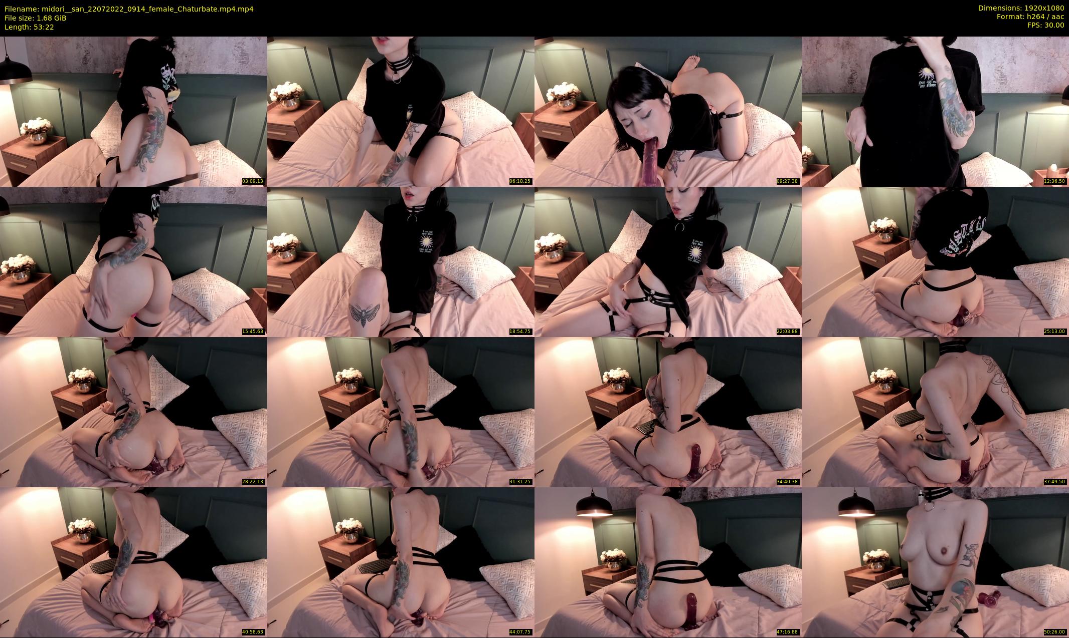 midori__san — 54 minute Chaturbate female cam show recording, 1080p, Jul 22, 2022