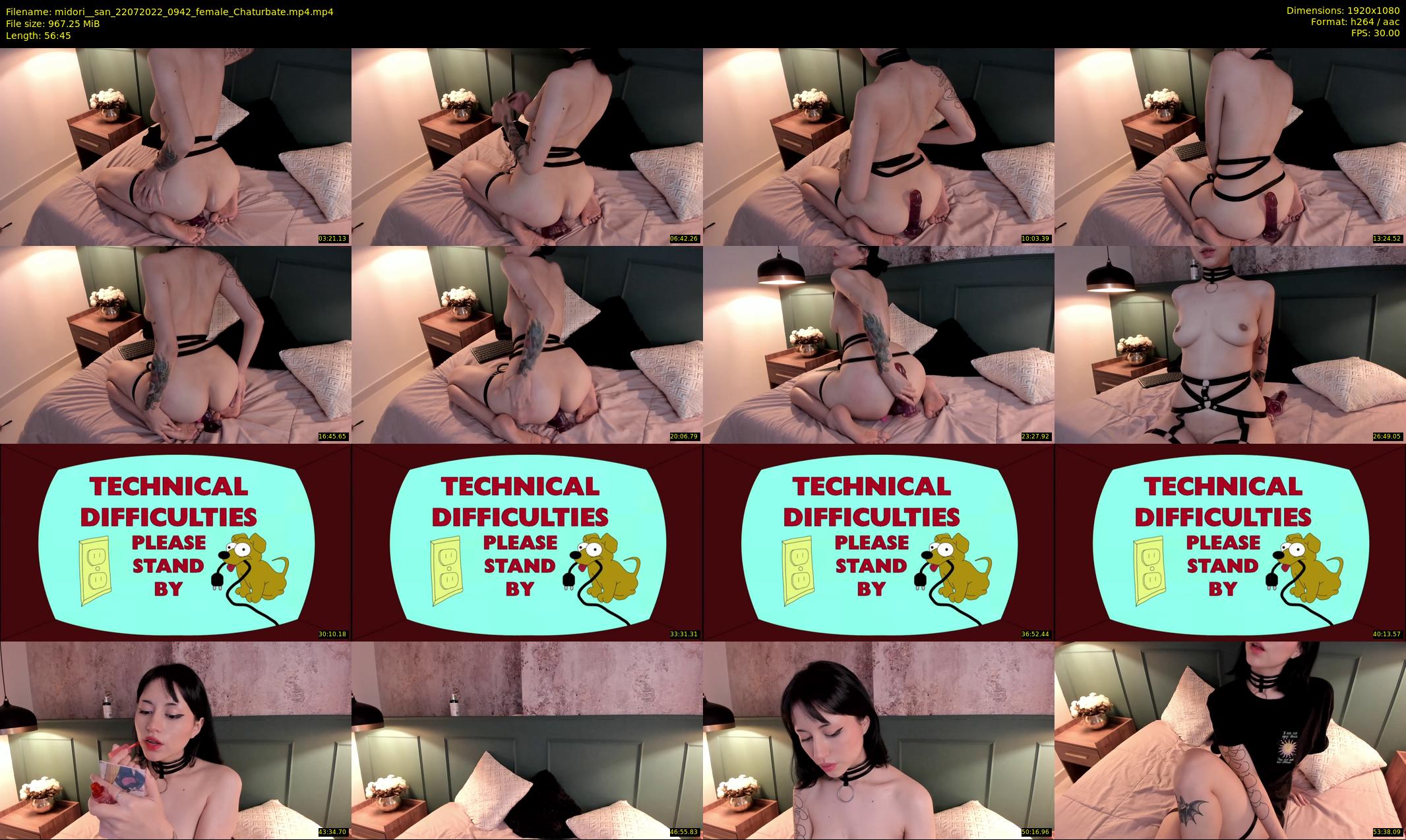 midori__san — 57 minute Chaturbate female cam show recording, 1080p, Jul 22, 2022