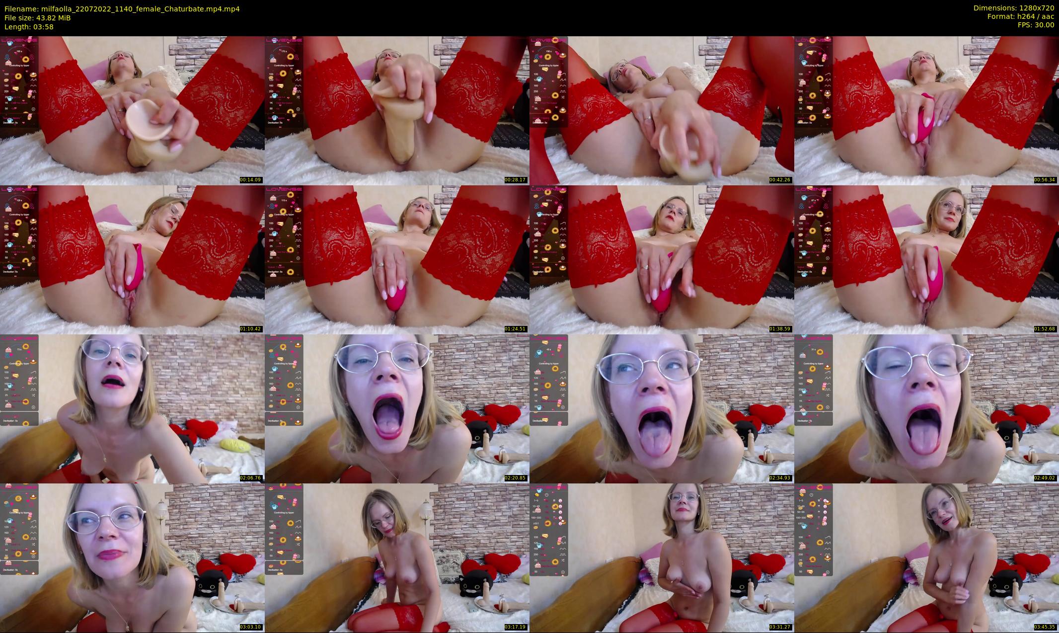 milfaolla — 4 minute Chaturbate female cam show recording, 720p, Jul 22, 2022