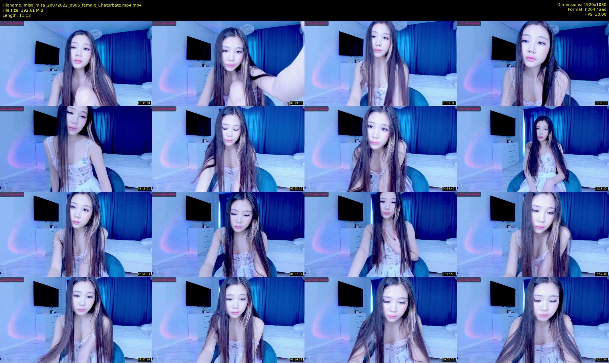 miso_misa — 12 minute Chaturbate female cam show recording, 1080p, Jul 20, 2022