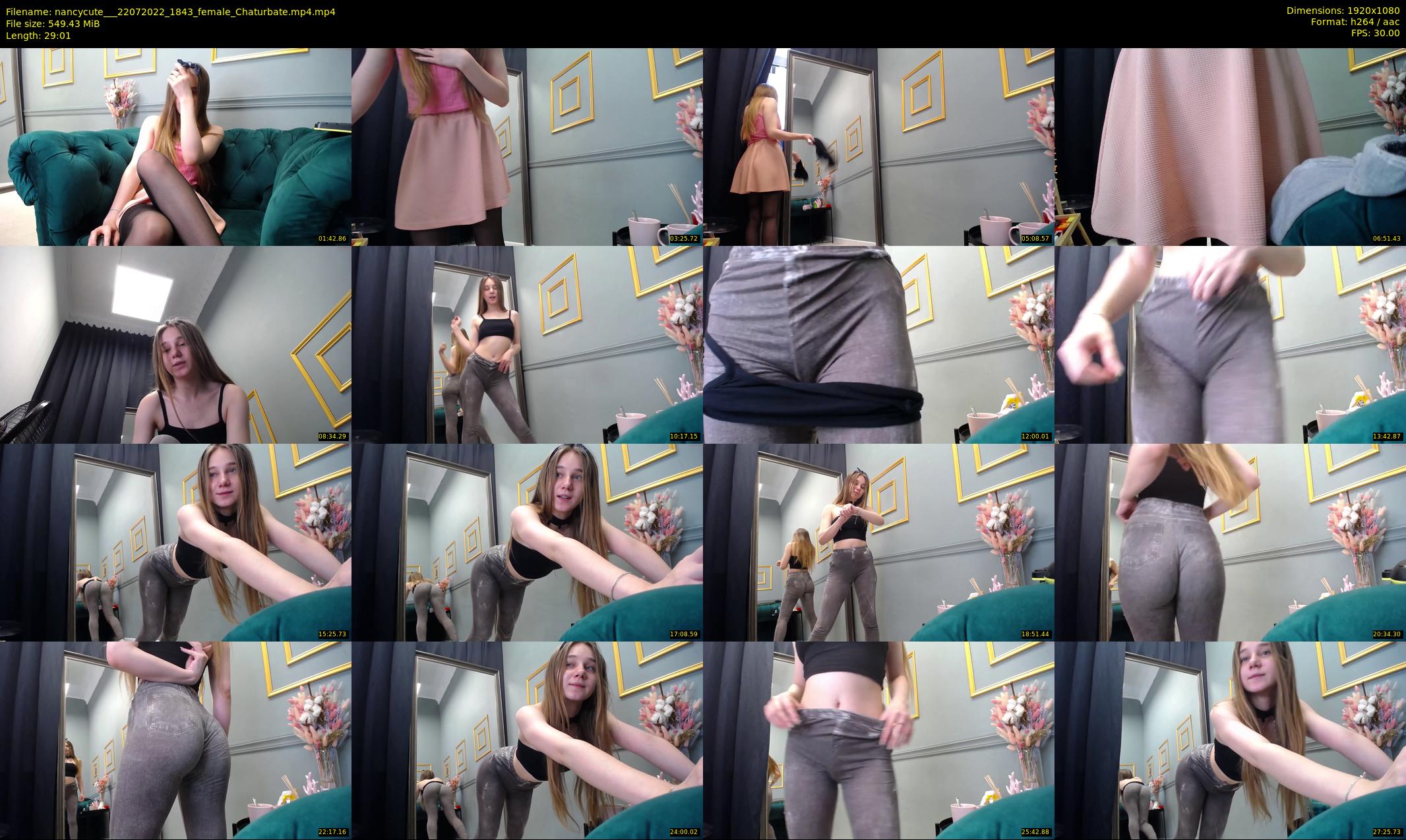 nancycute__ — 30 minute Chaturbate female cam show recording, 1080p, Jul 22, 2022