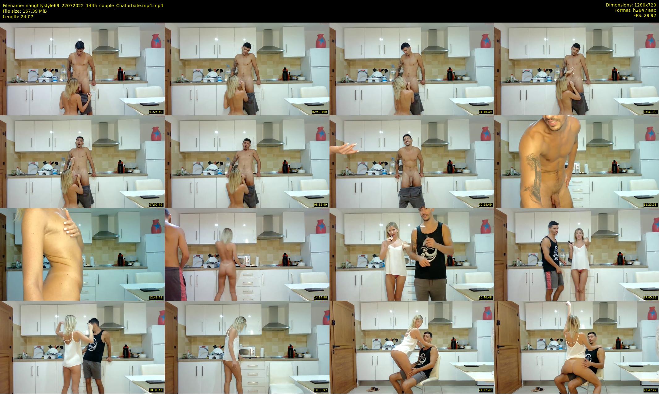 naughtystyle69 — 25 minute Chaturbate couple cam show recording, 720p, Jul 22, 2022