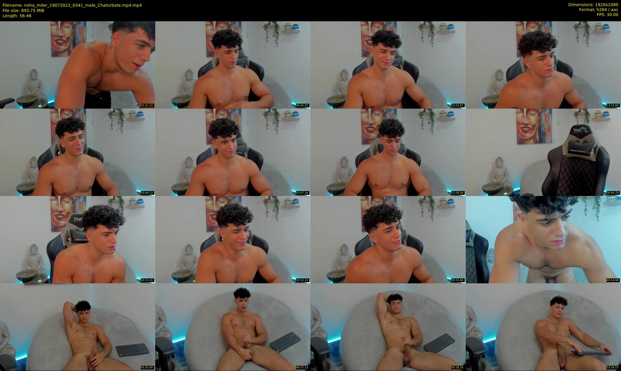 noha_miler — 57 minute Chaturbate male cam show recording, 1080p, Jul 19, 2022
