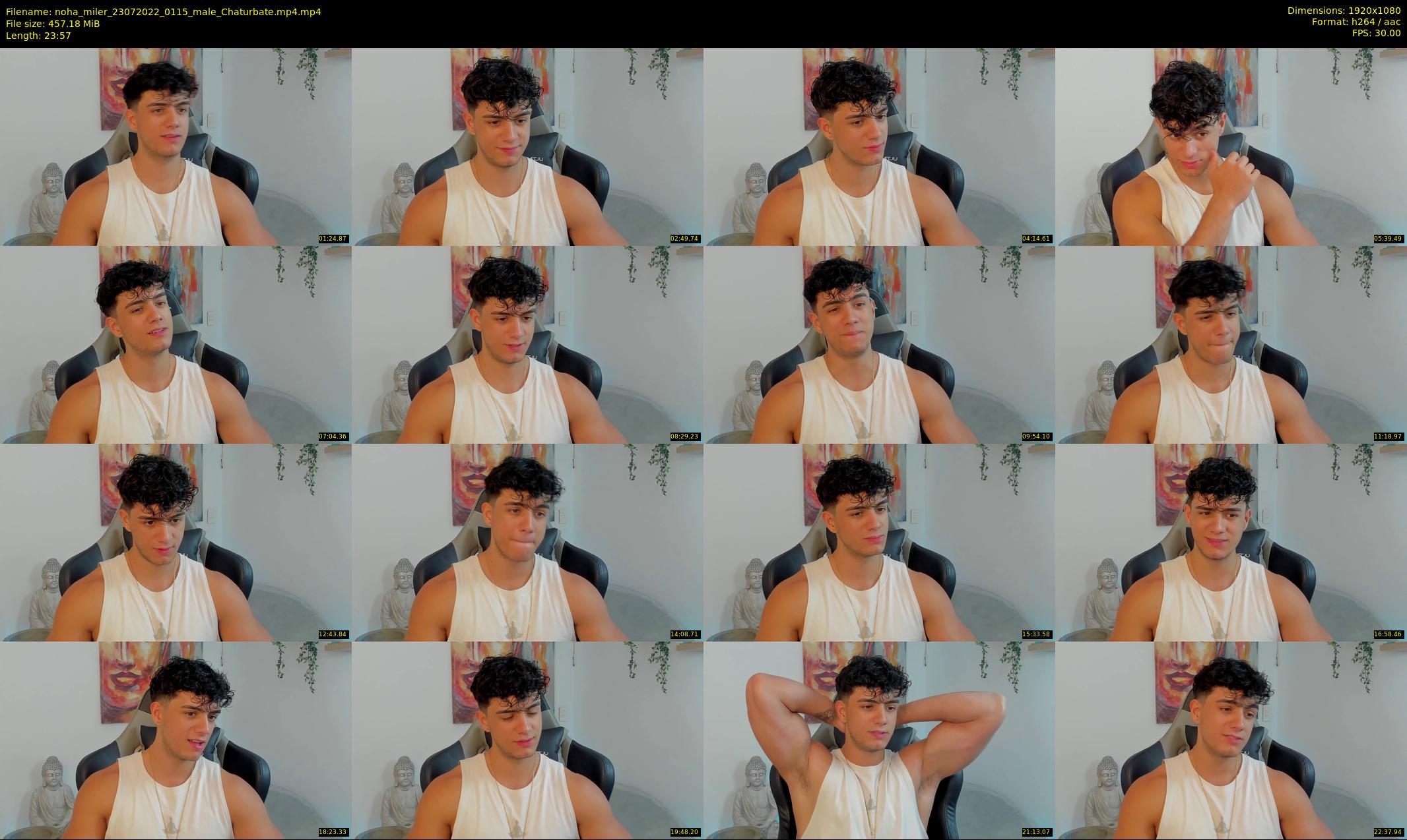 noha_miler — 24 minute Chaturbate male cam show recording, 1080p, Jul 23, 2022