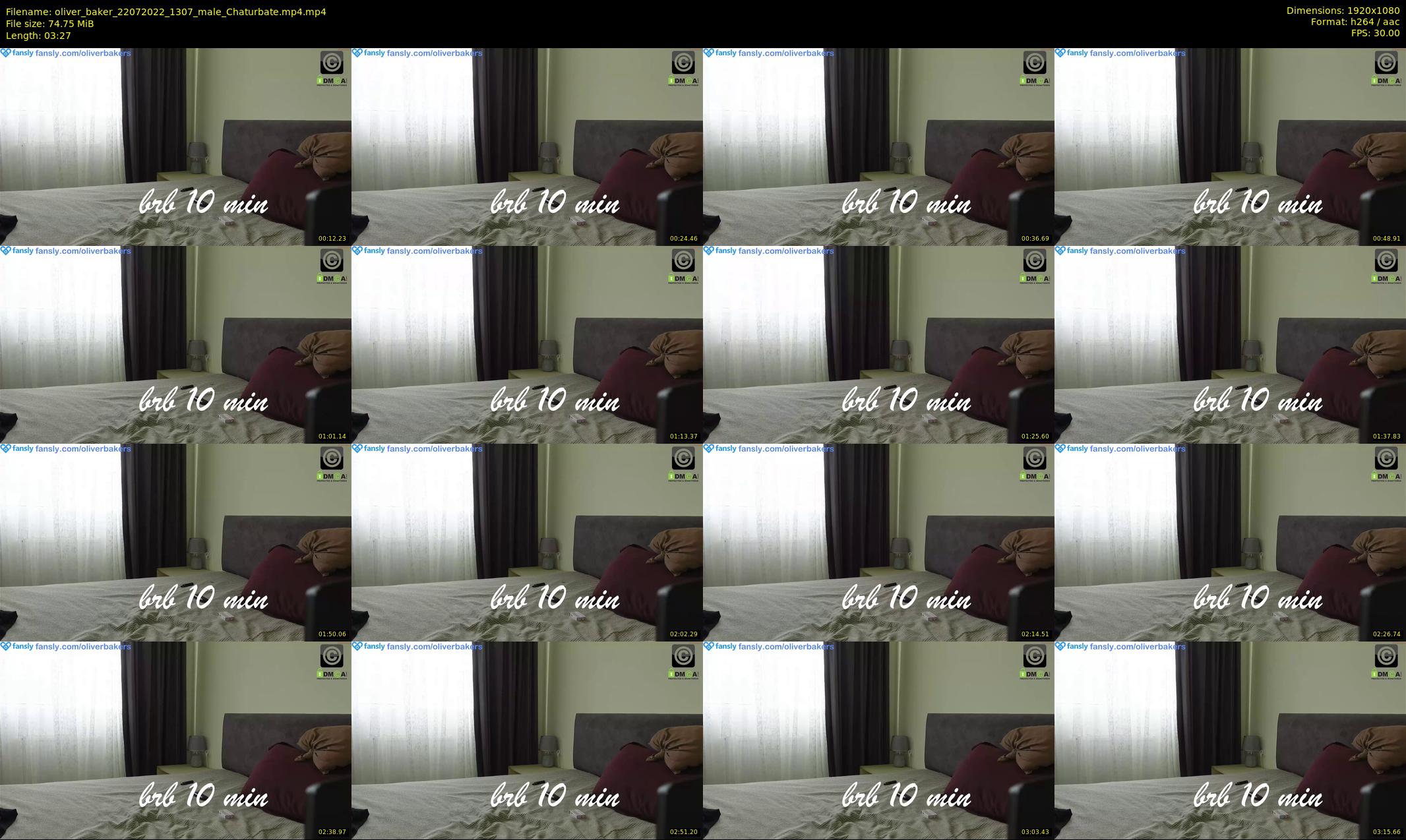 oliver_baker — 4 minute Chaturbate male cam show recording, 1080p, Jul 22, 2022