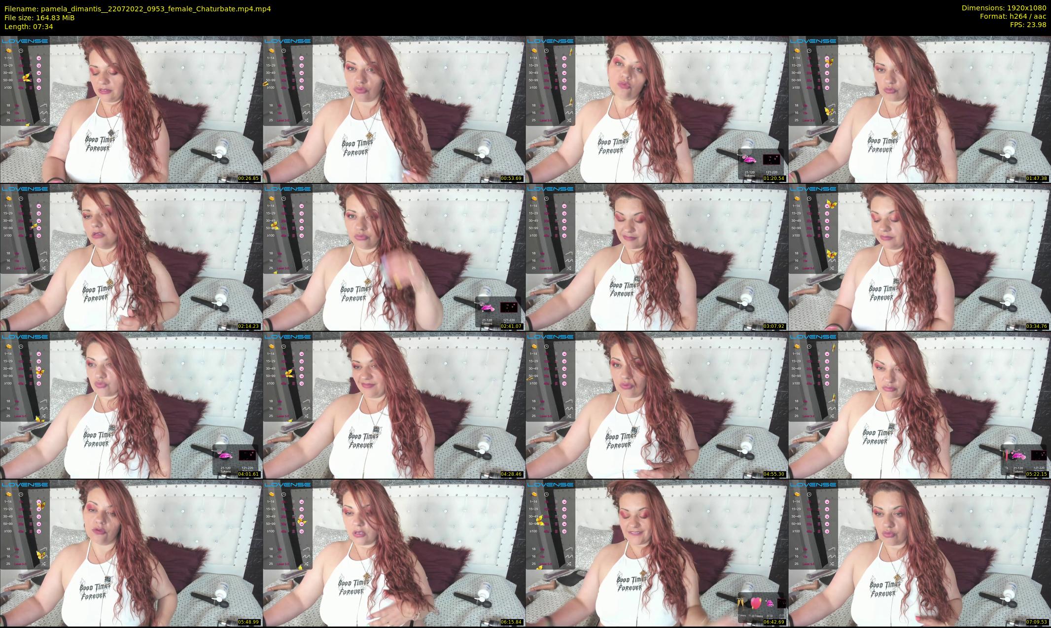 pamela_dimantis_ — 8 minute Chaturbate female cam show recording, 1080p, Jul 22, 2022
