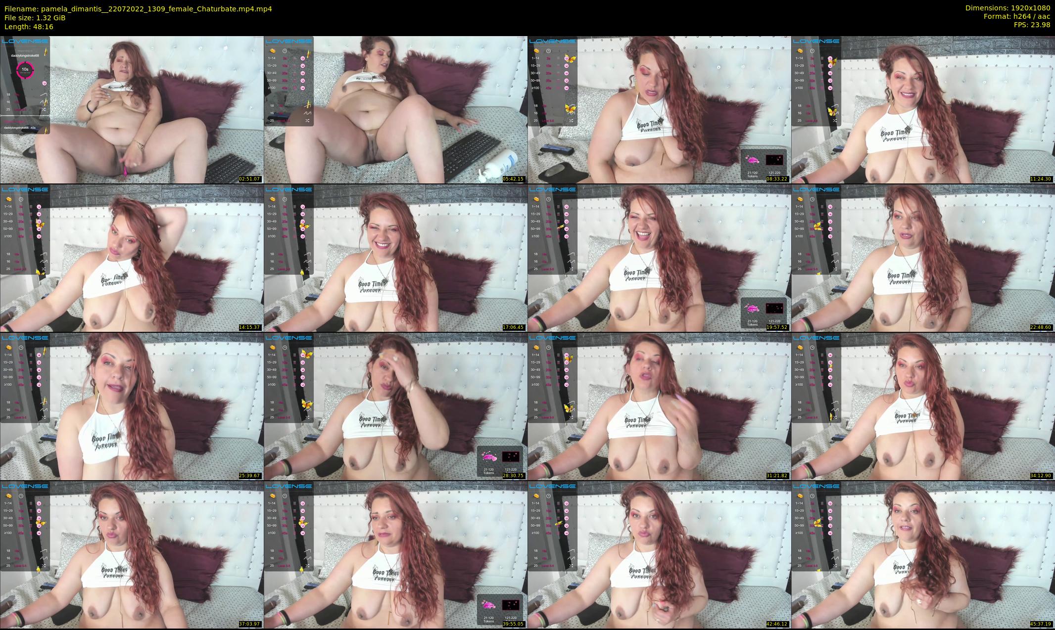 pamela_dimantis_ — 49 minute Chaturbate female cam show recording, 1080p, Jul 22, 2022