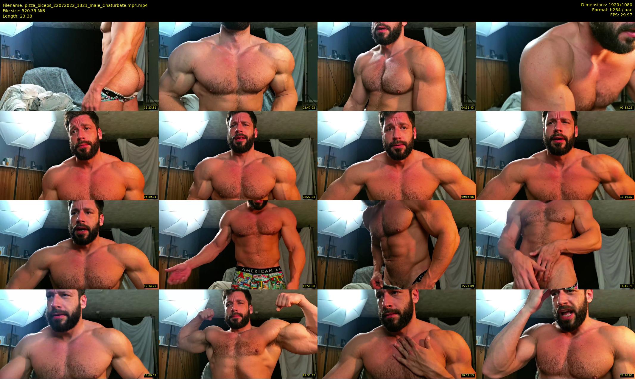 pizza_biceps — 24 minute Chaturbate male cam show recording, 1080p, Jul 22, 2022