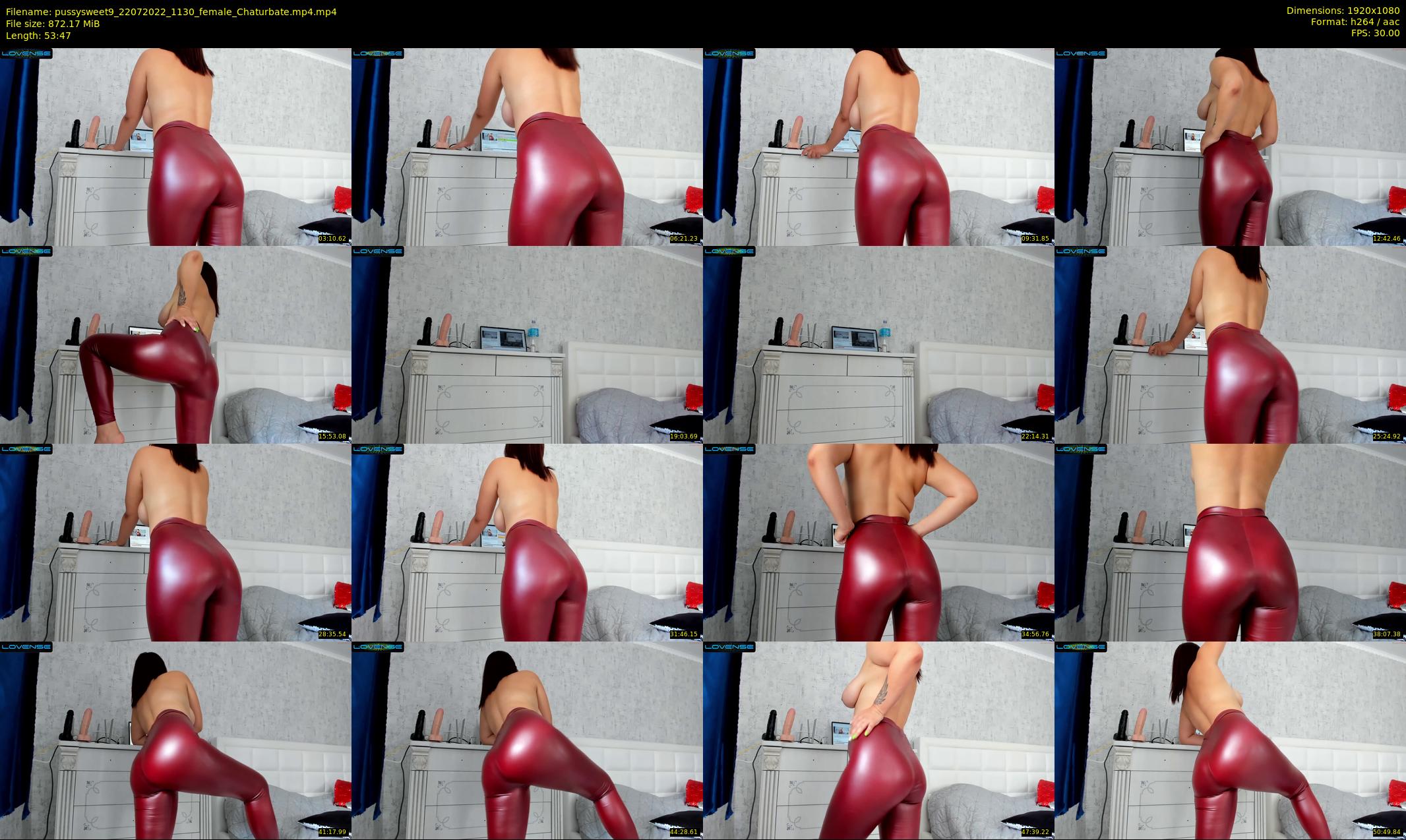 pussysweet9 — 54 minute Chaturbate female cam show recording, 1080p, Jul 22, 2022