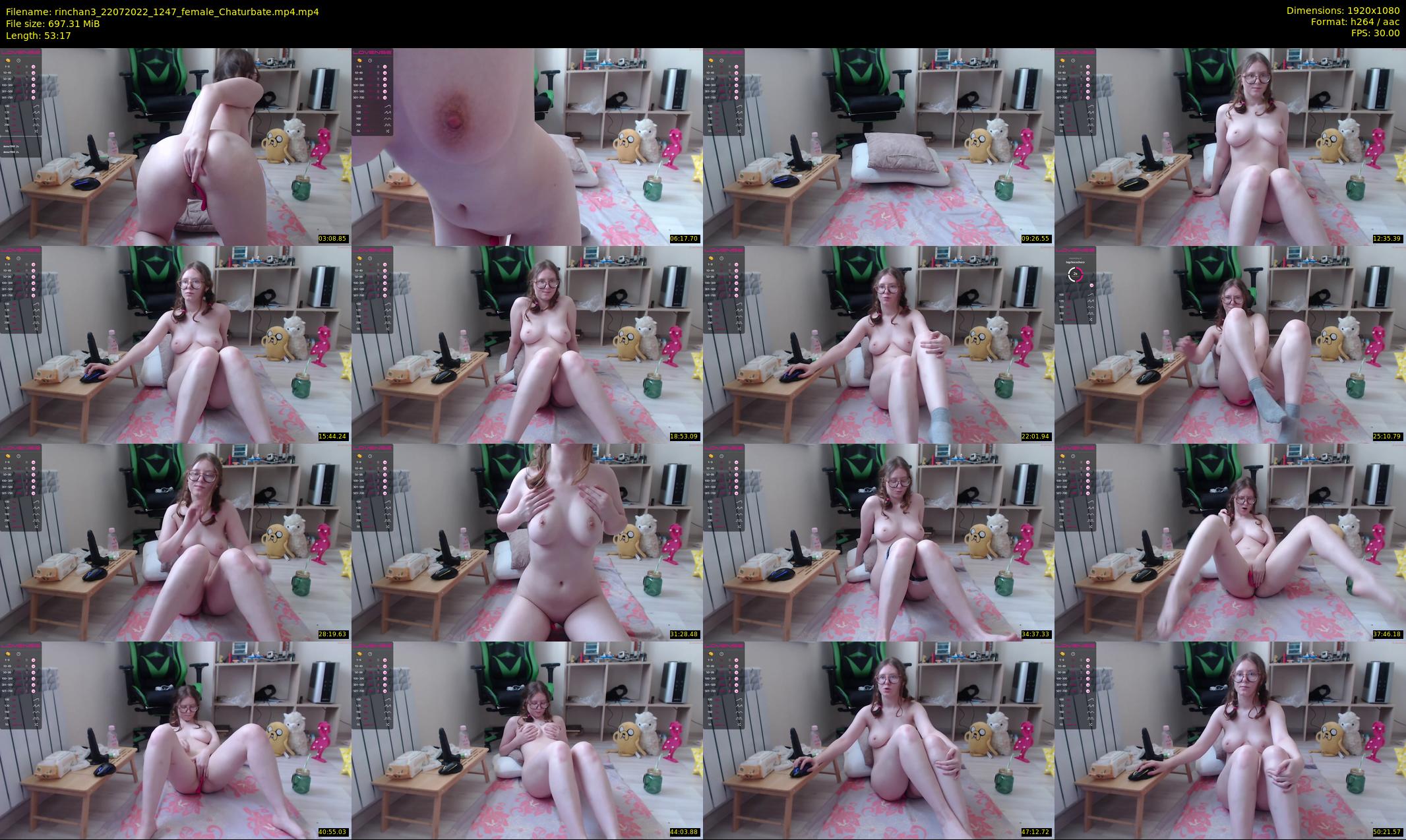 rinchan3 — 54 minute Chaturbate female cam show recording, 1080p, Jul 22, 2022