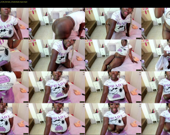 selene_ebony — 12 minute Chaturbate female cam show recording, 1080p, Jul 22, 2022