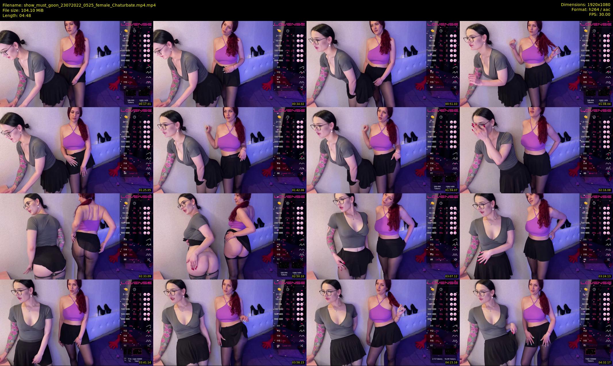 show_must_goon — 5 minute Chaturbate female cam show recording, 1080p, Jul 23, 2022