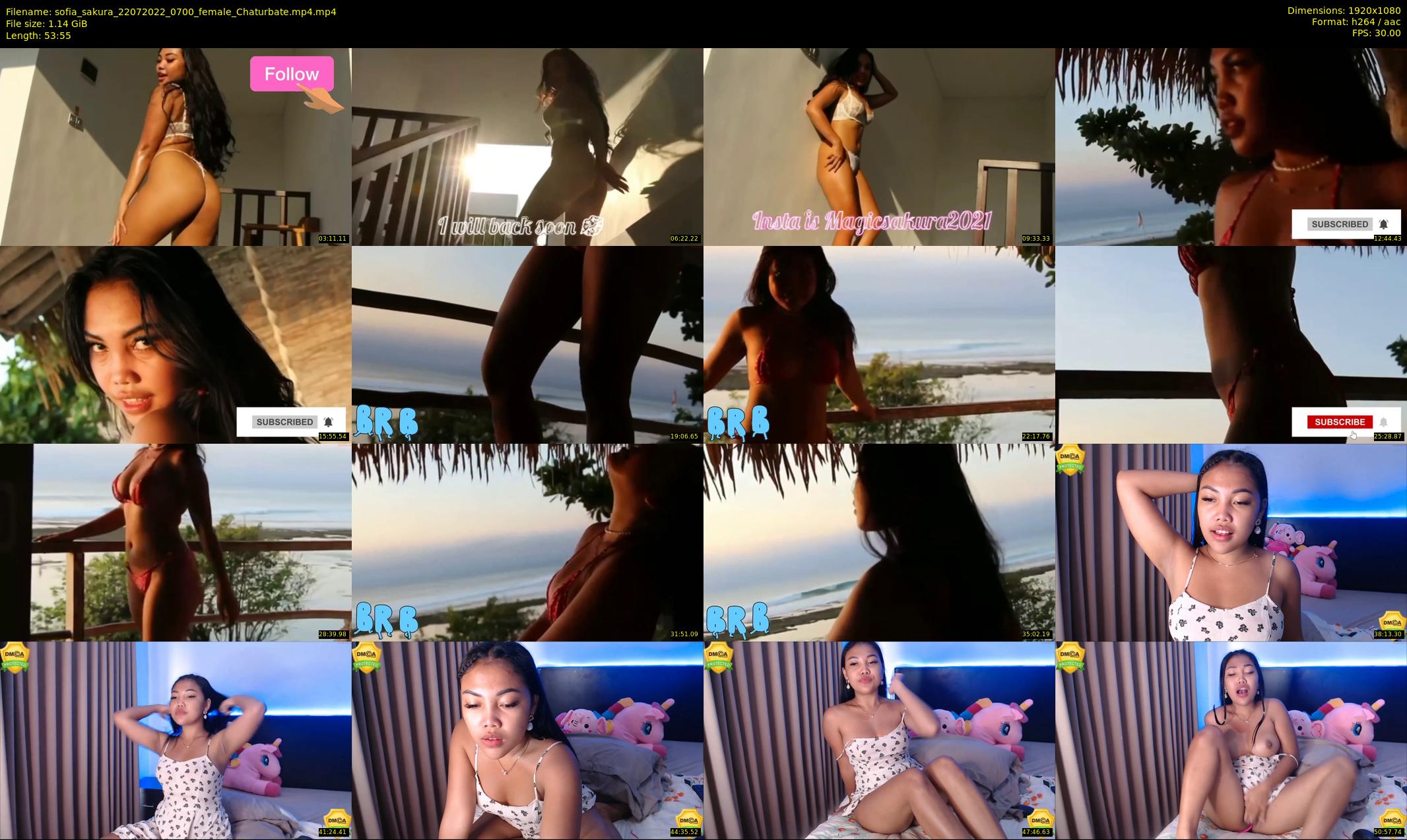 sofia_sakura — 54 minute Chaturbate female cam show recording, 1080p, Jul 22, 2022